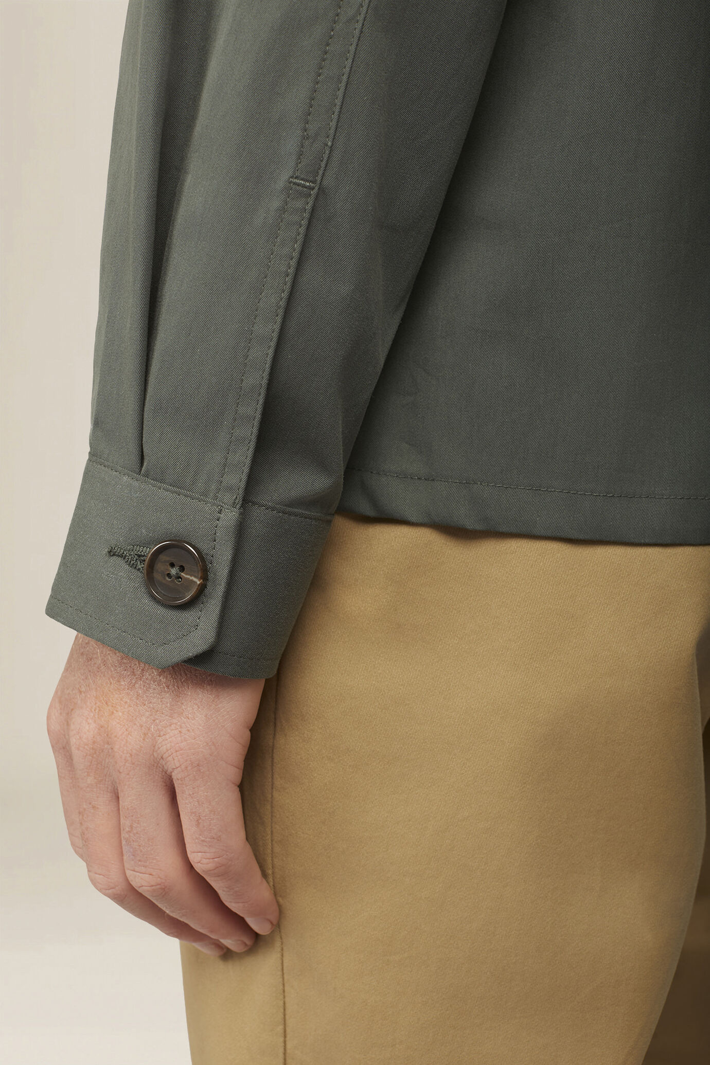 Giacca camicia uomo sfoderata regular fit image number 3