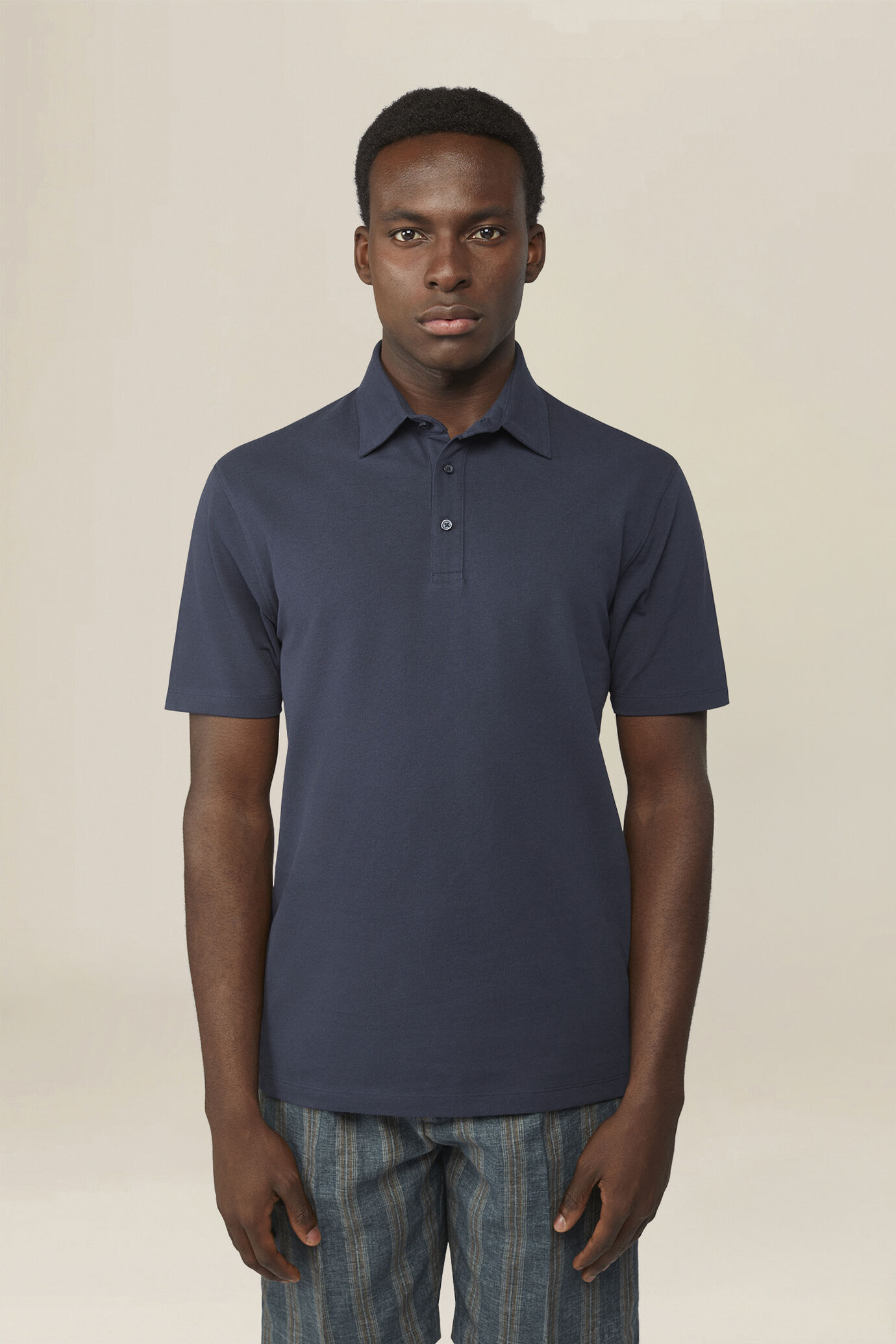 Polo uomo in 100% cotone piquet regular fit image number 0