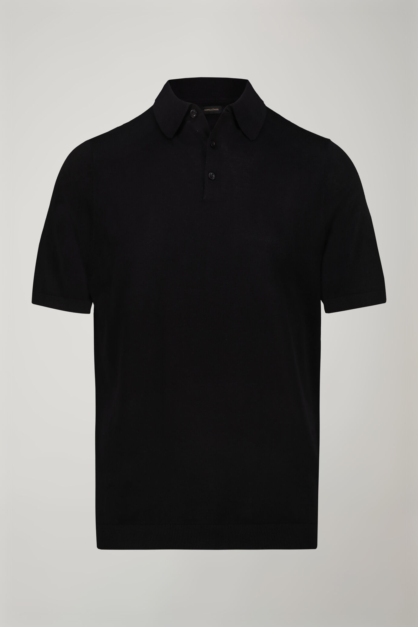 Polo in maglia uomo 100% cotone con manica corta regular fit image number 4