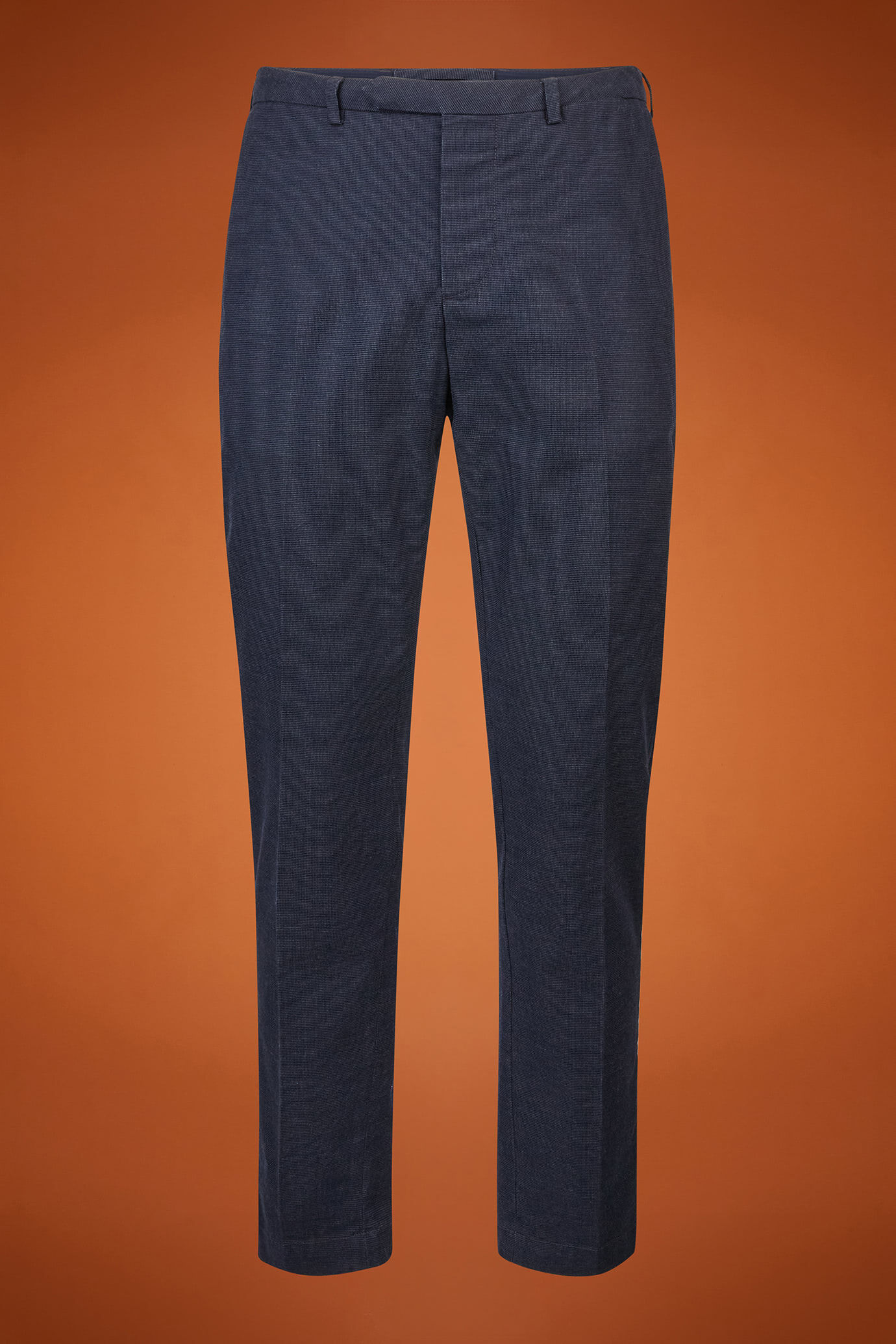 Men's classic micro patterned trousers in a regular fit image number 4