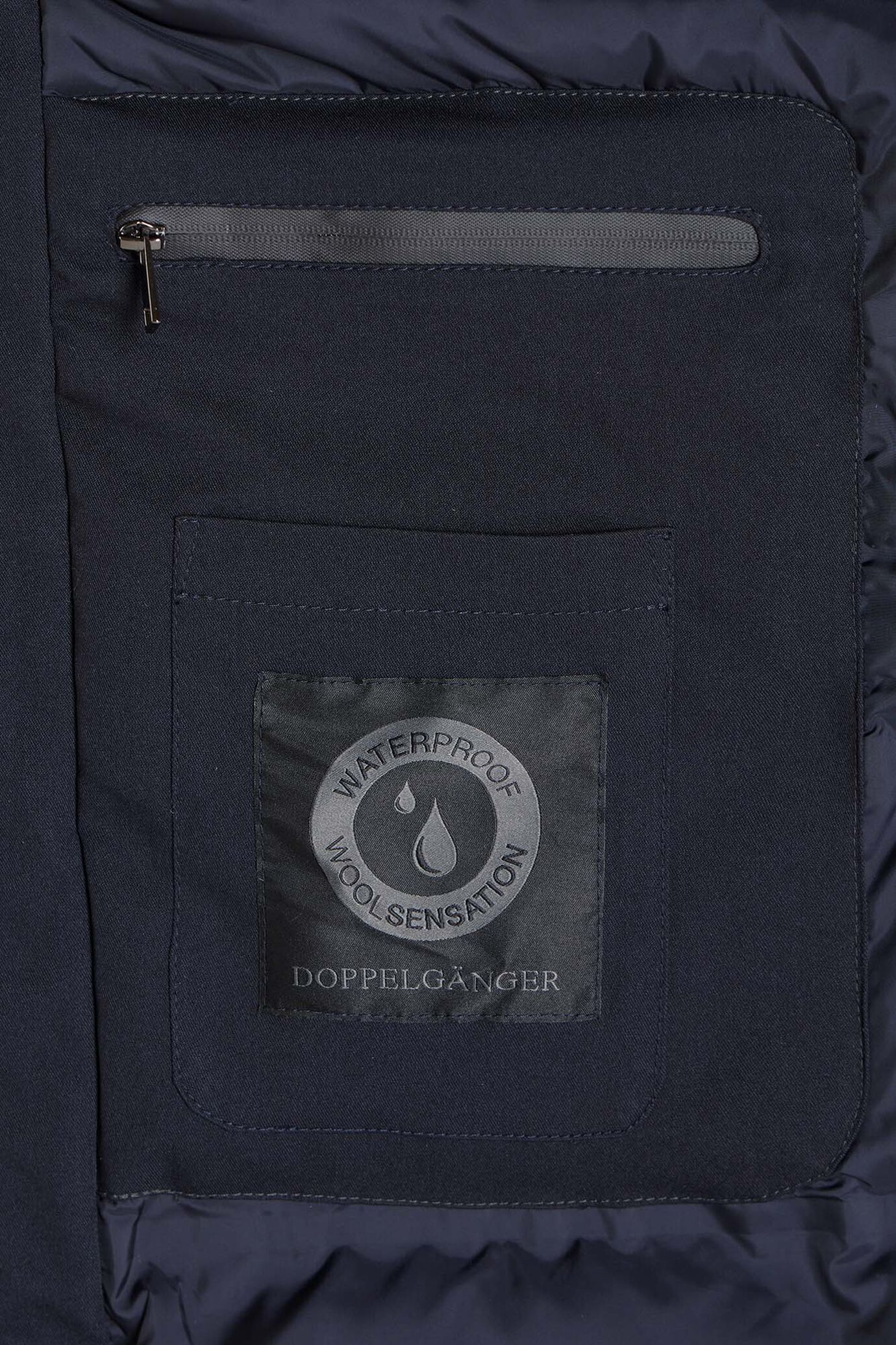 Coated tech parka image number 4