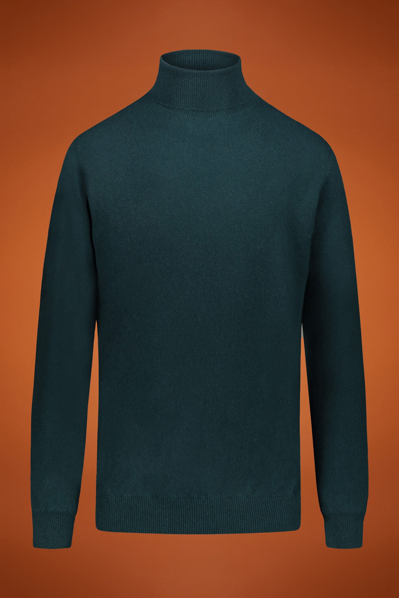 Maglia collo alto 100% cachemire image number 0