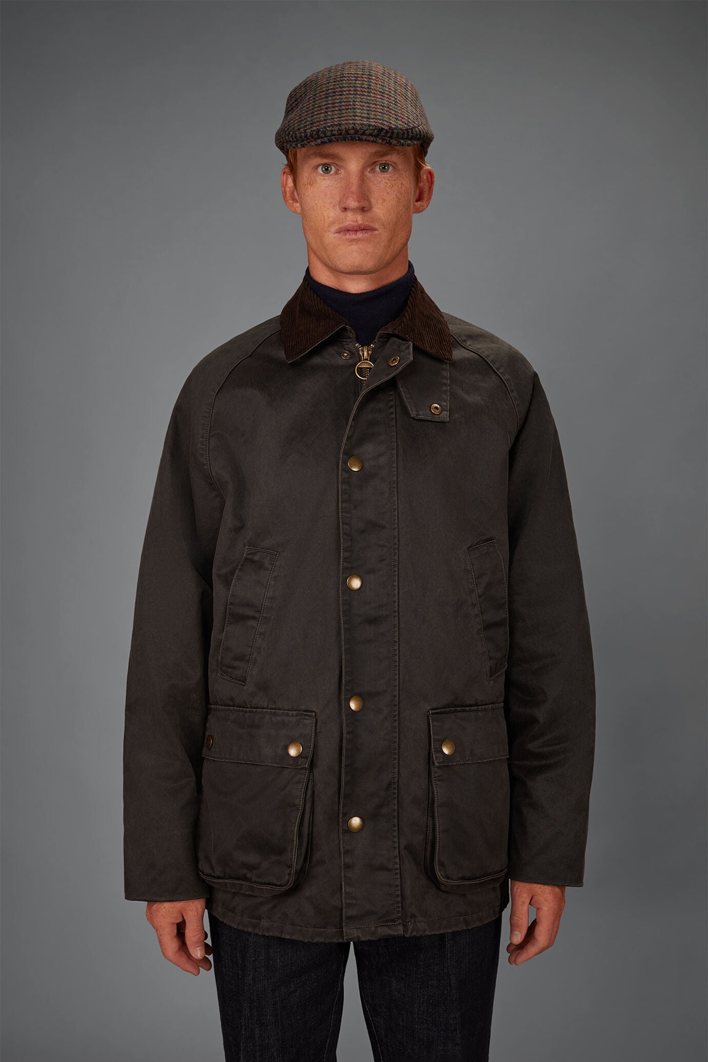 Wachsjacke f&uuml;r Herren Comfort-Fit image number 1