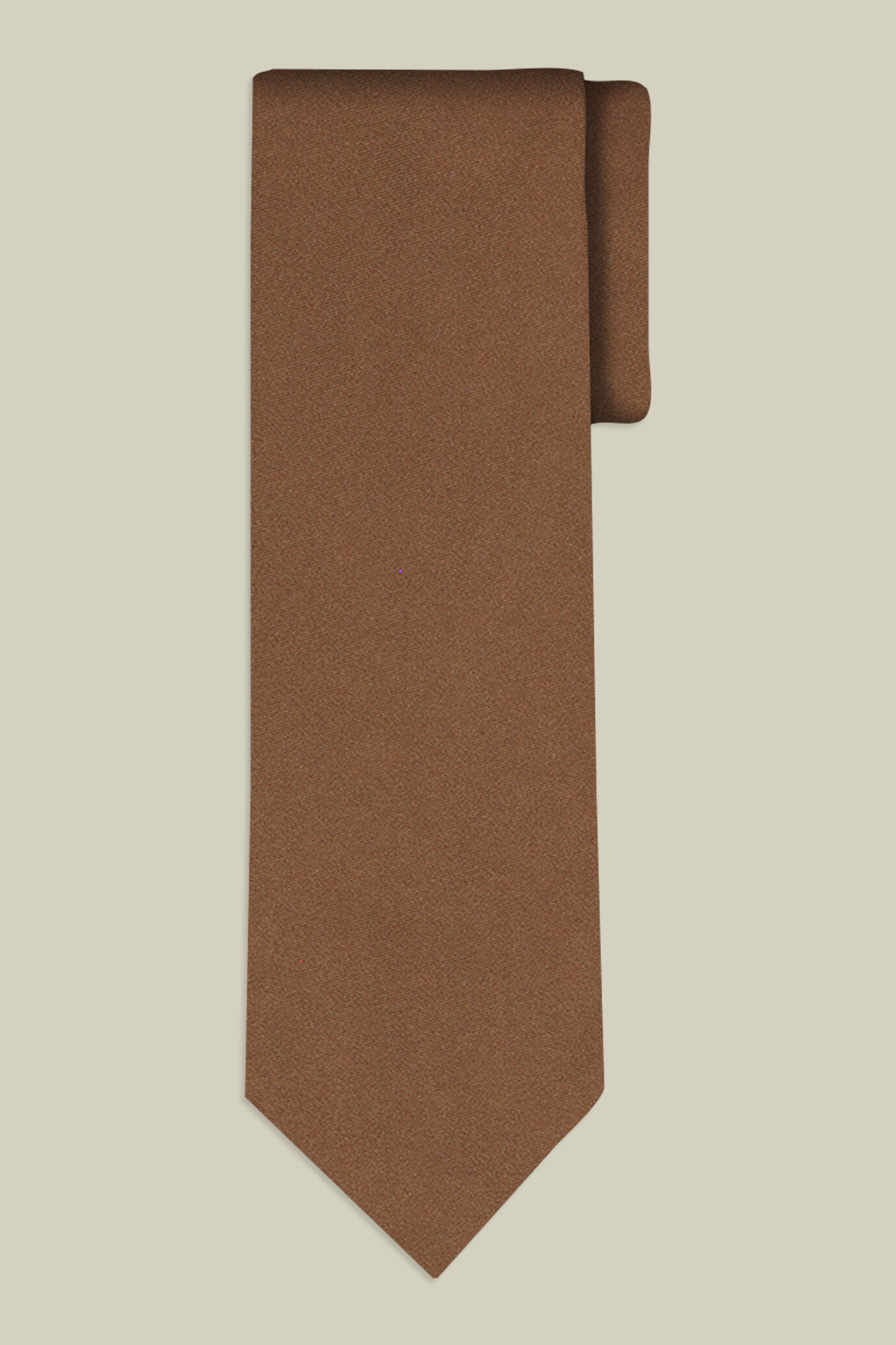 Men's single-colour silk tie image number 1
