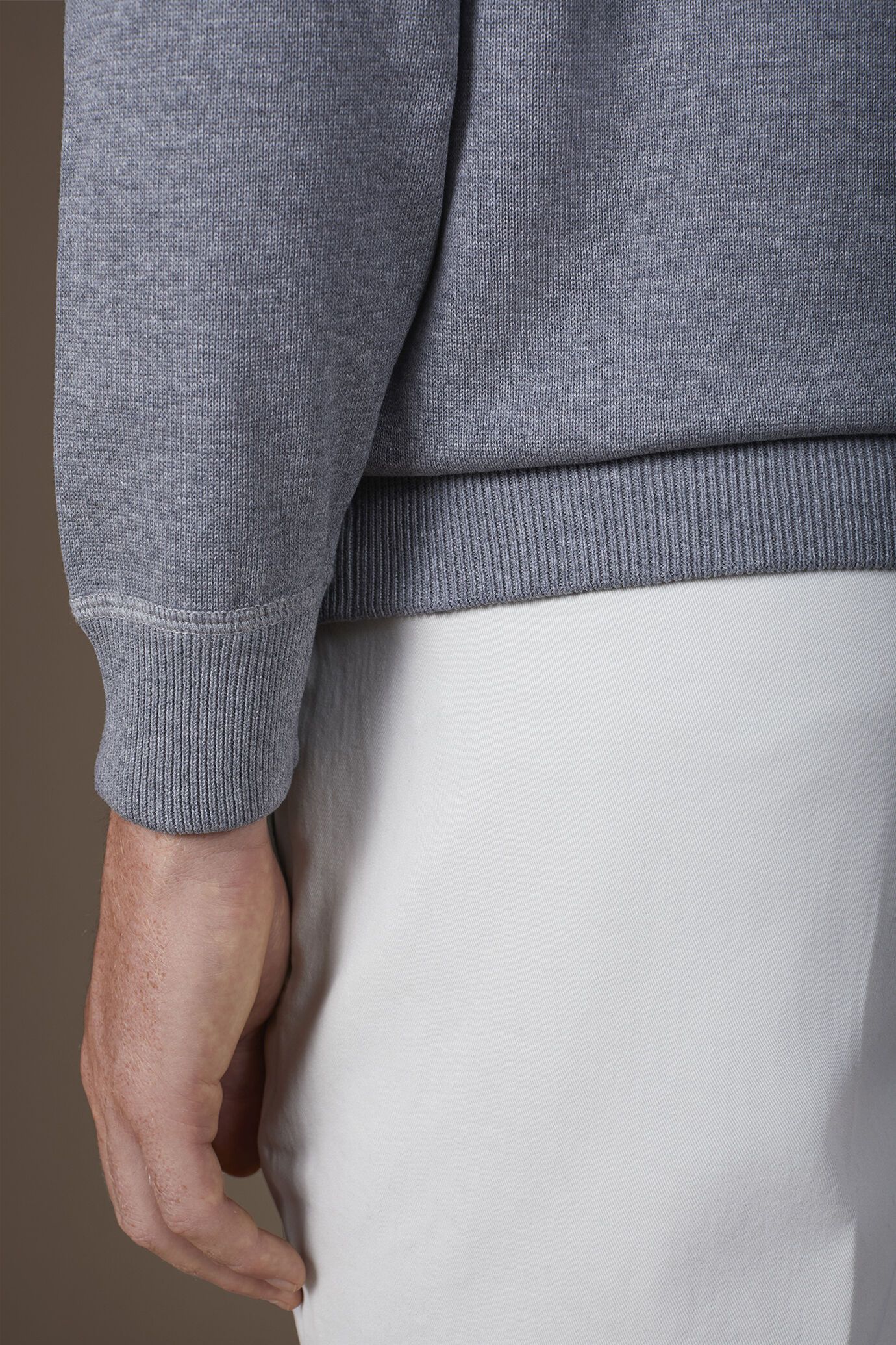 Maglia uomo girocollo 100% cotone regular fit image number 3