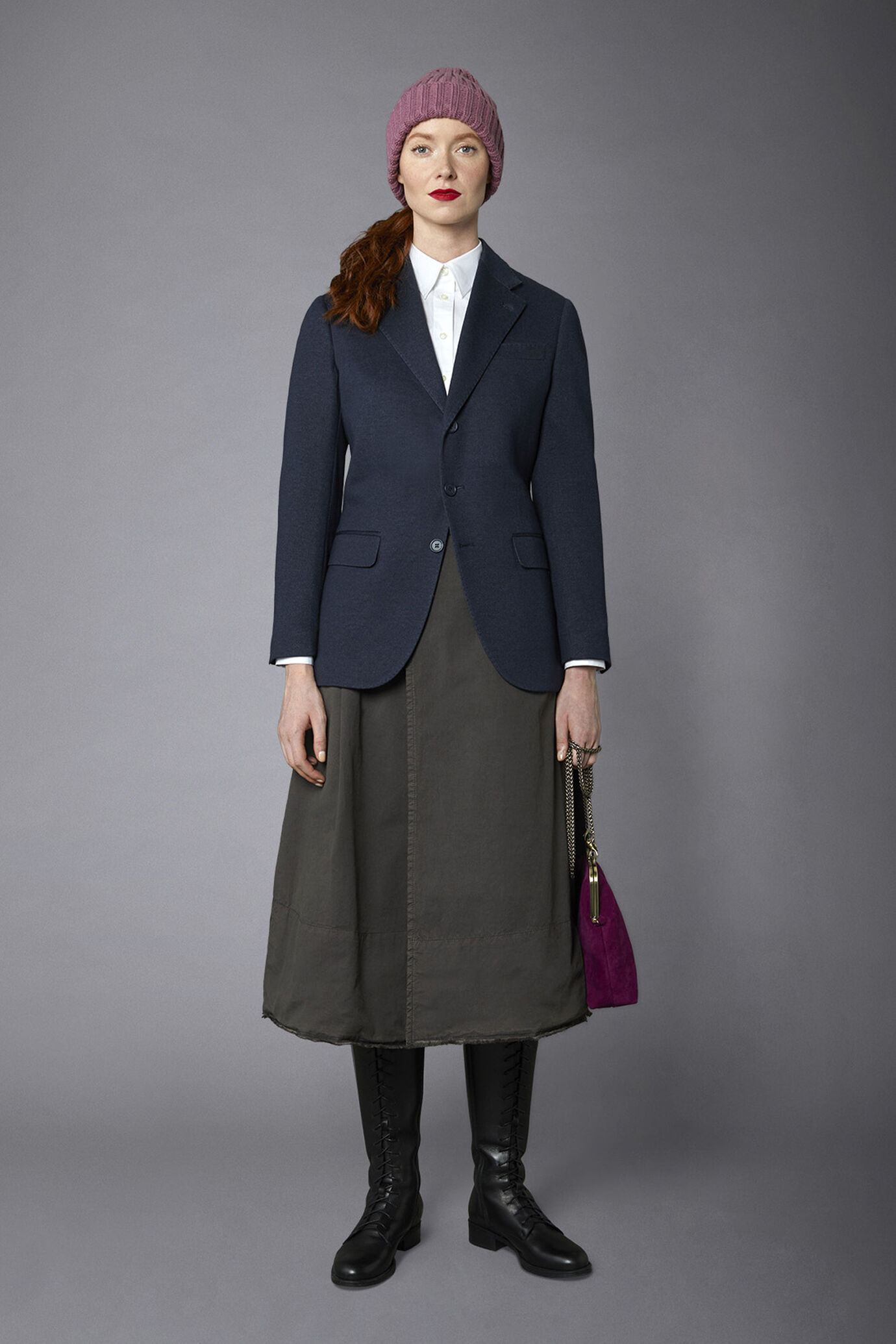 Gonna lunga donna in cotone Doppelganger Gonne Uomo Online