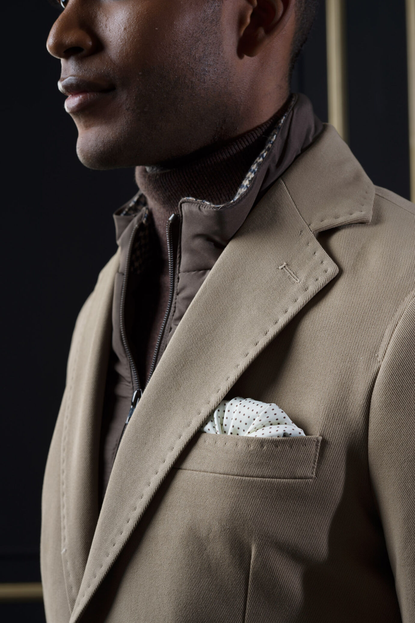 Giacca monopetto con finto gilet image number 1