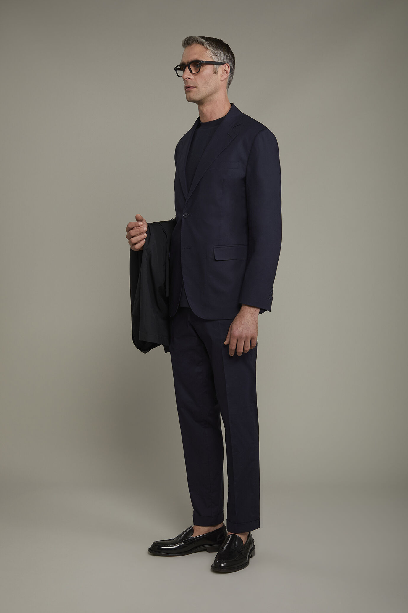 Costume droite fit r&eacute;gulier uni image number 1