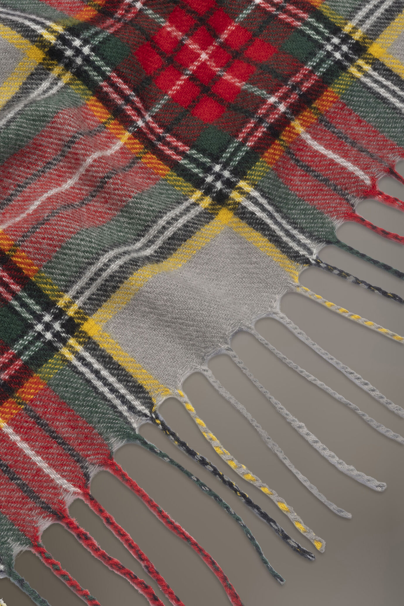 Tartan design shawl image number 1