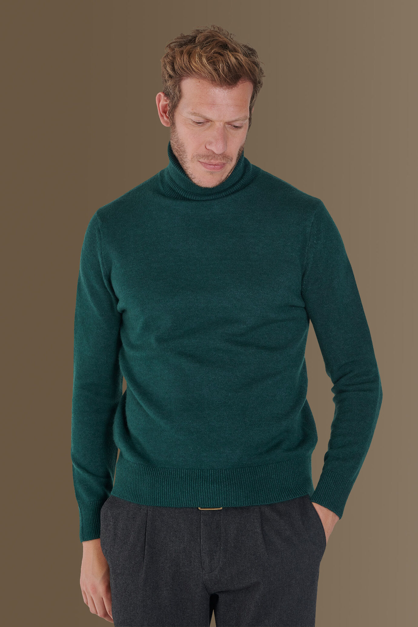 Turtleneck sweater soft touch image number 0