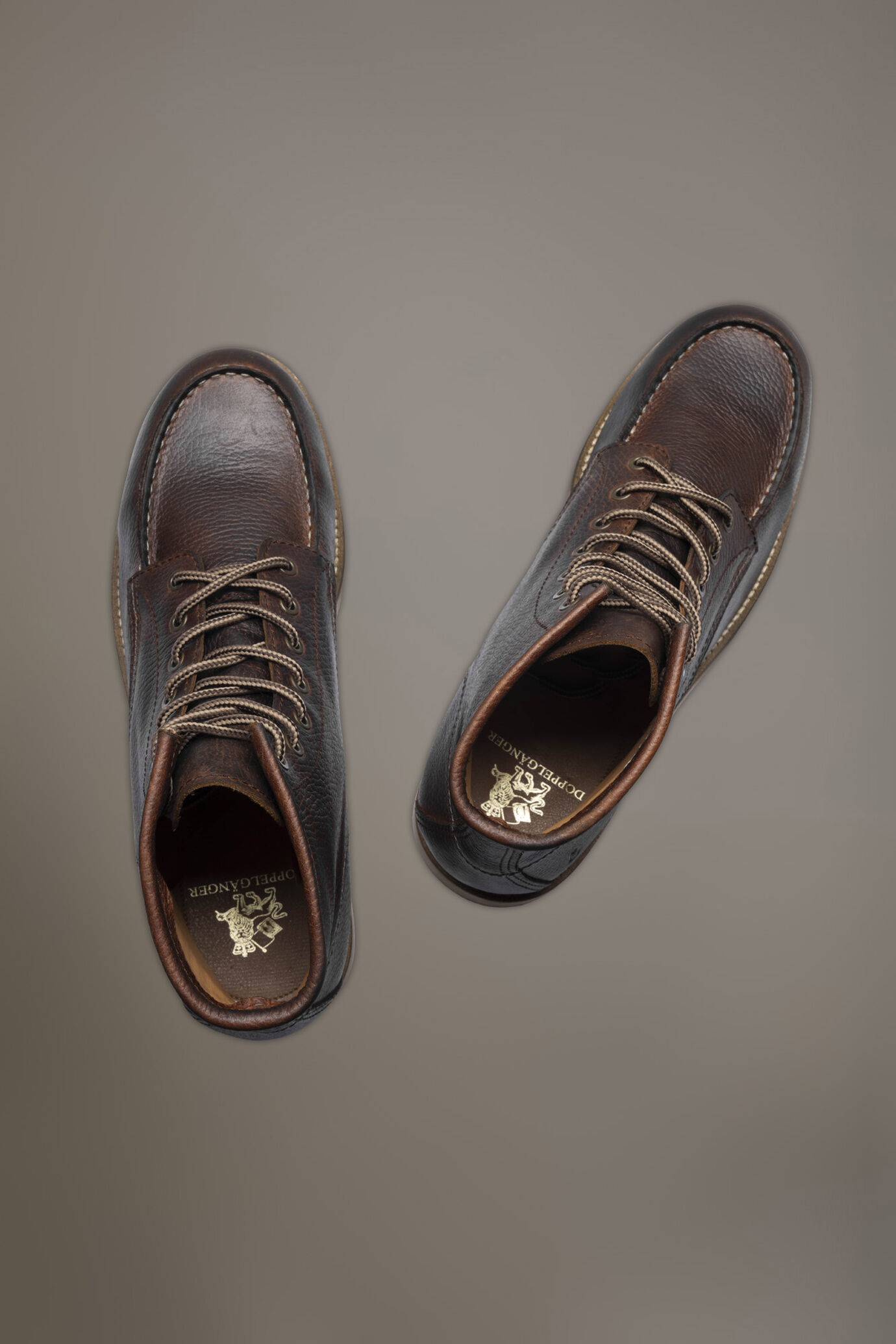 Stivali 100% pelle bottalata con suola in gomma image number 3