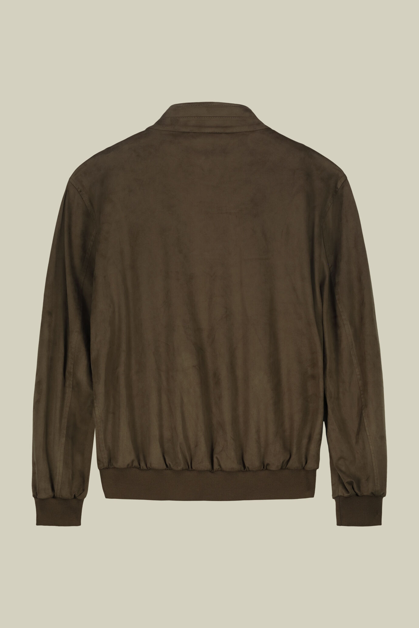 Men's Herrington jacket with suede effect fabric image number 5