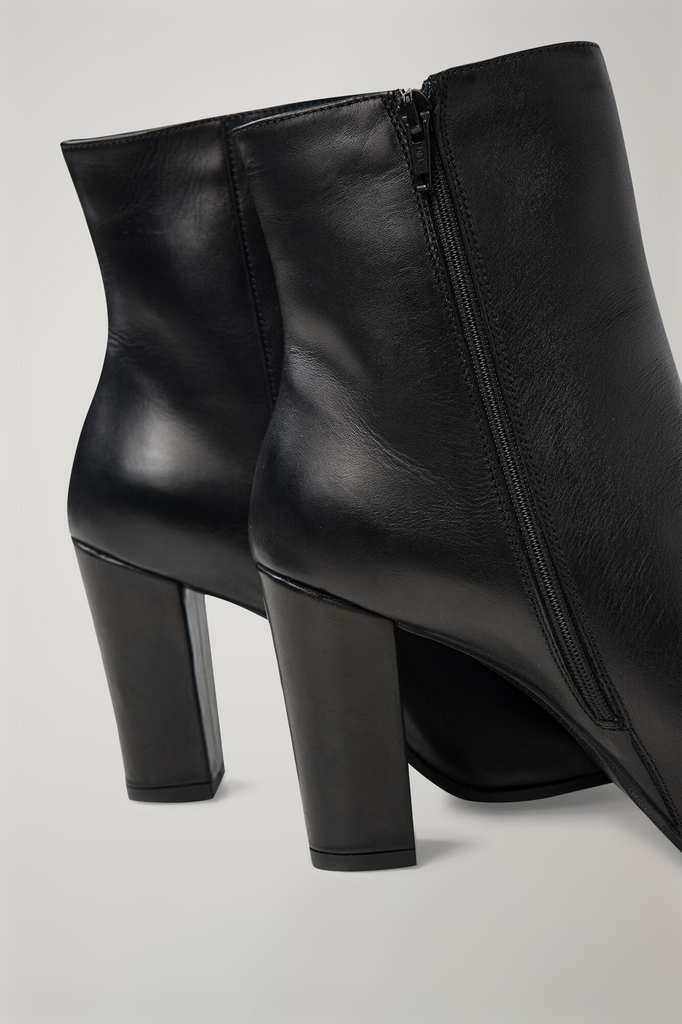 Stivale tronchetto donna 100 pelle