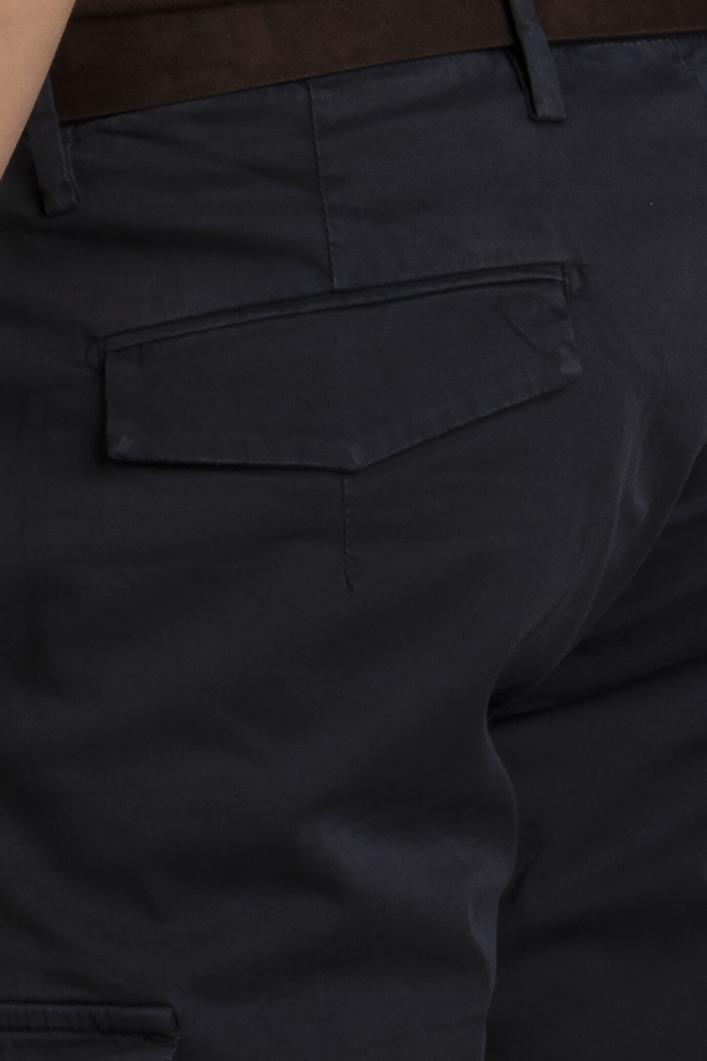 Cargo bermuda twill cotone image number 3