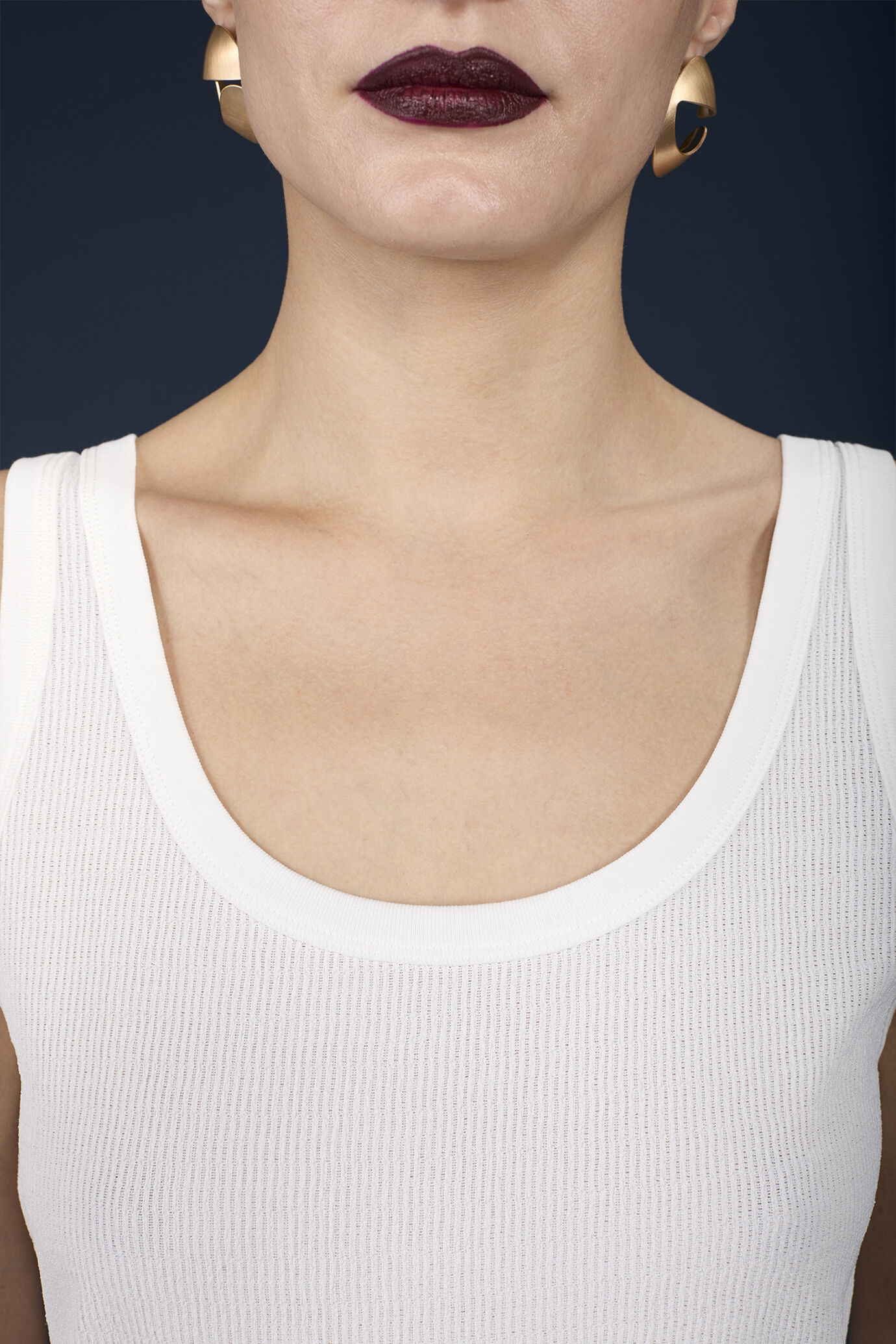 Women's ribbed tank top image number 3