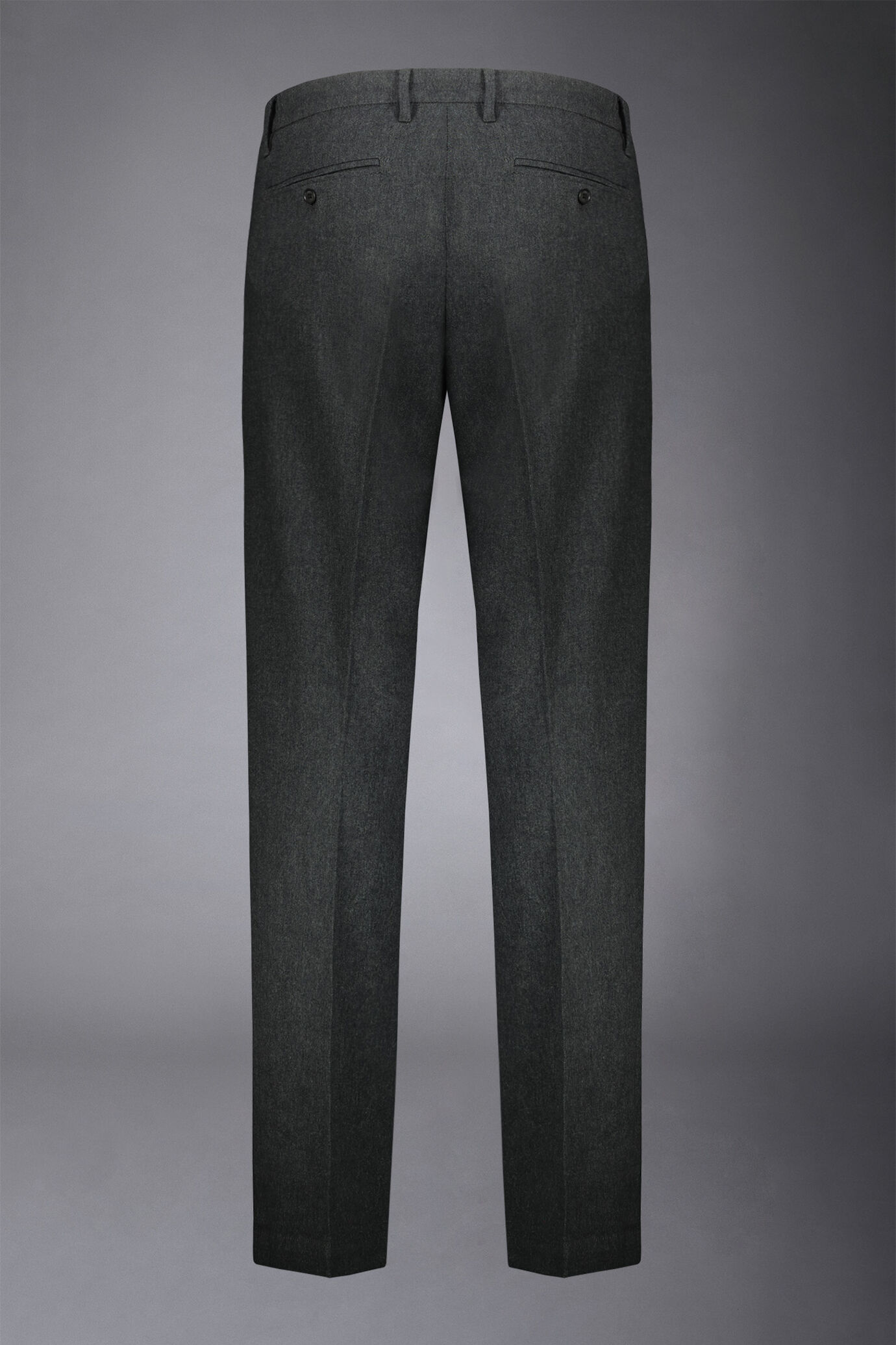 Men's chino pants regular fit twill melange construction image number 5