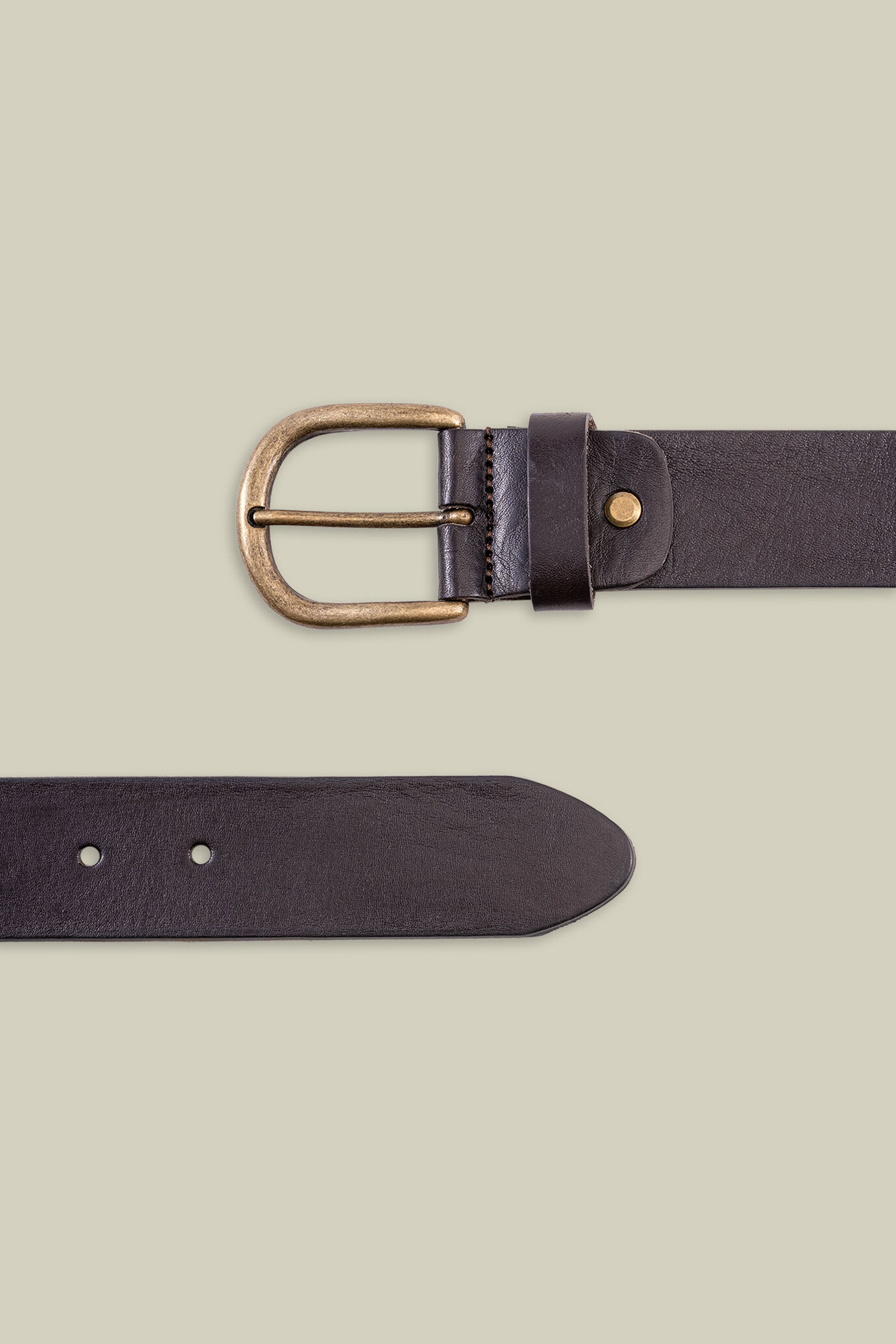 Ceinture homme cuir véritable image number 2