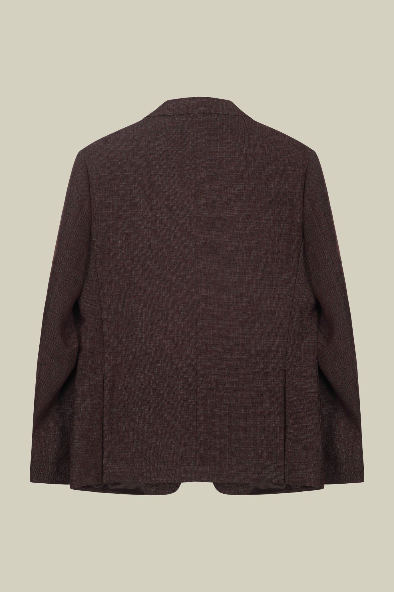 Men's single-breasted jacket with patch pockets
