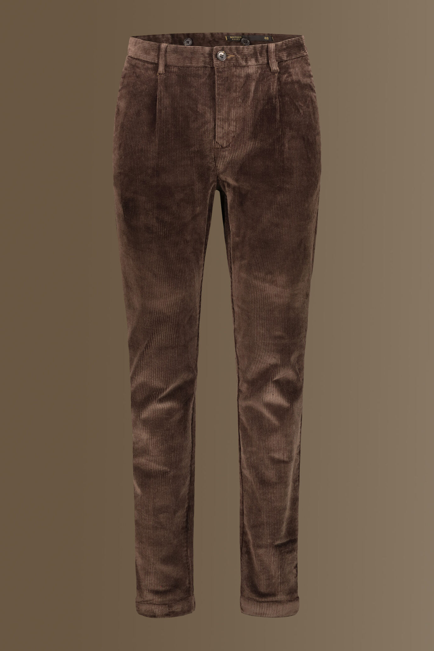 Pantalone uomo chino velluto a coste image number 4