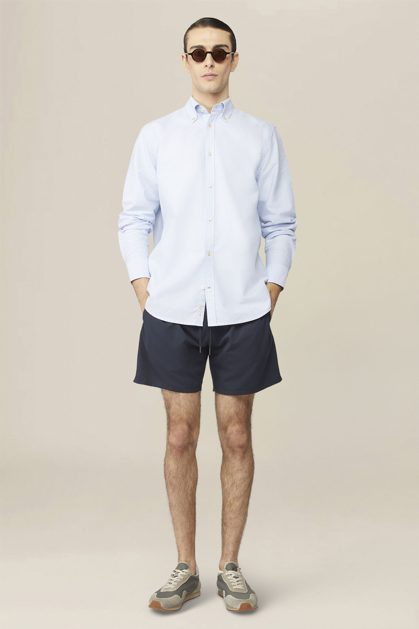 Men's plain swim shorts image number 0