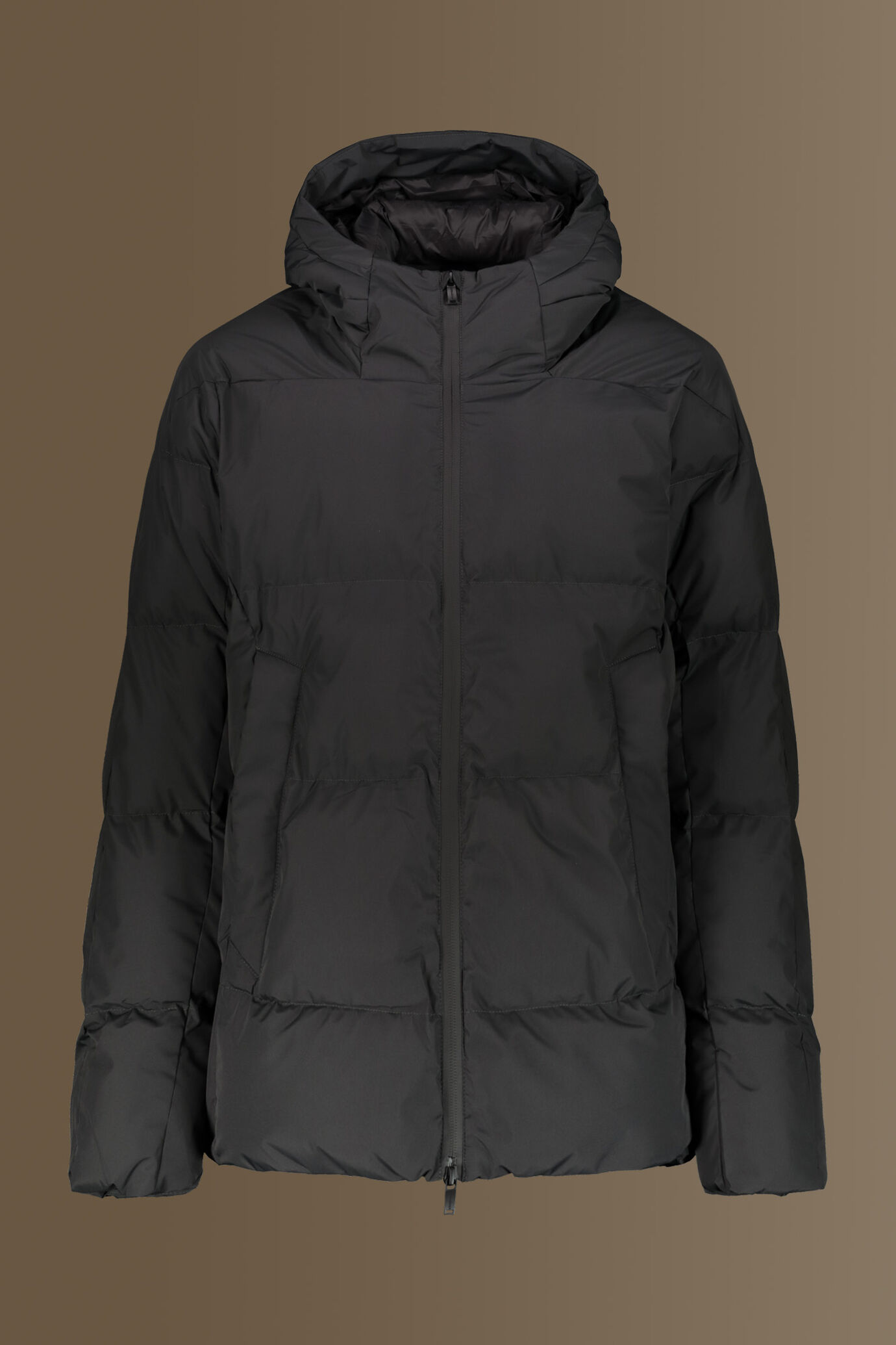 Quilted padded jacket poly tech image number 6