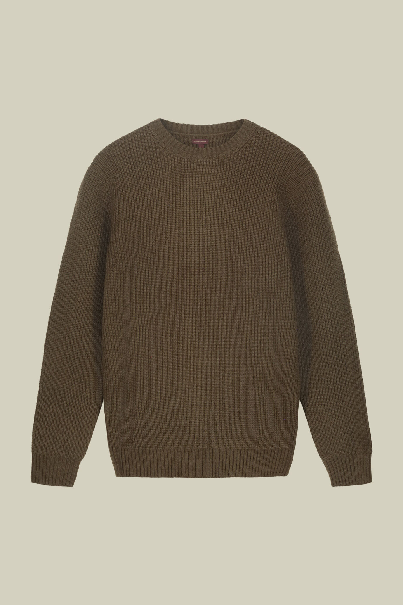 Maglia uomo girocollo in costa inglese regular fit image number 0