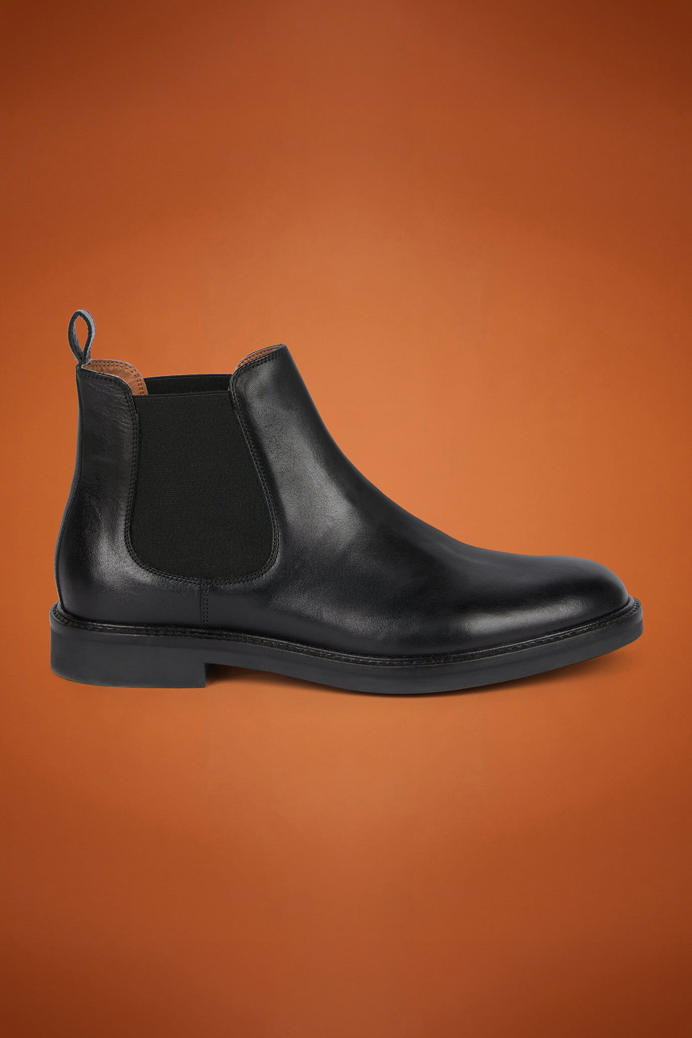 Chelsea-Stiefel für Herren aus 100 % Echtleder mit Gummisohle image number 0