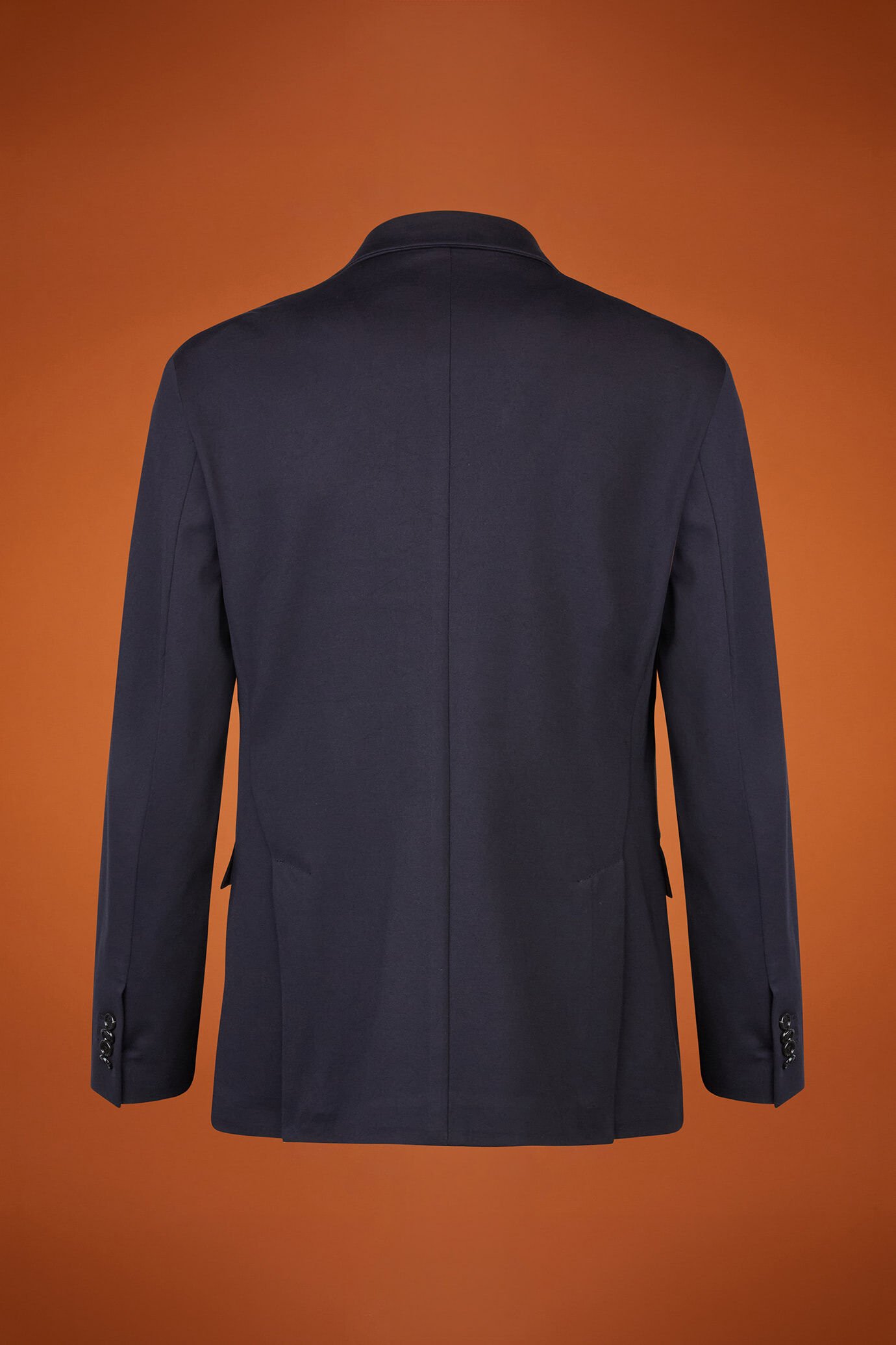 Giacca uomo monopetto in jersey regular fit image number 5