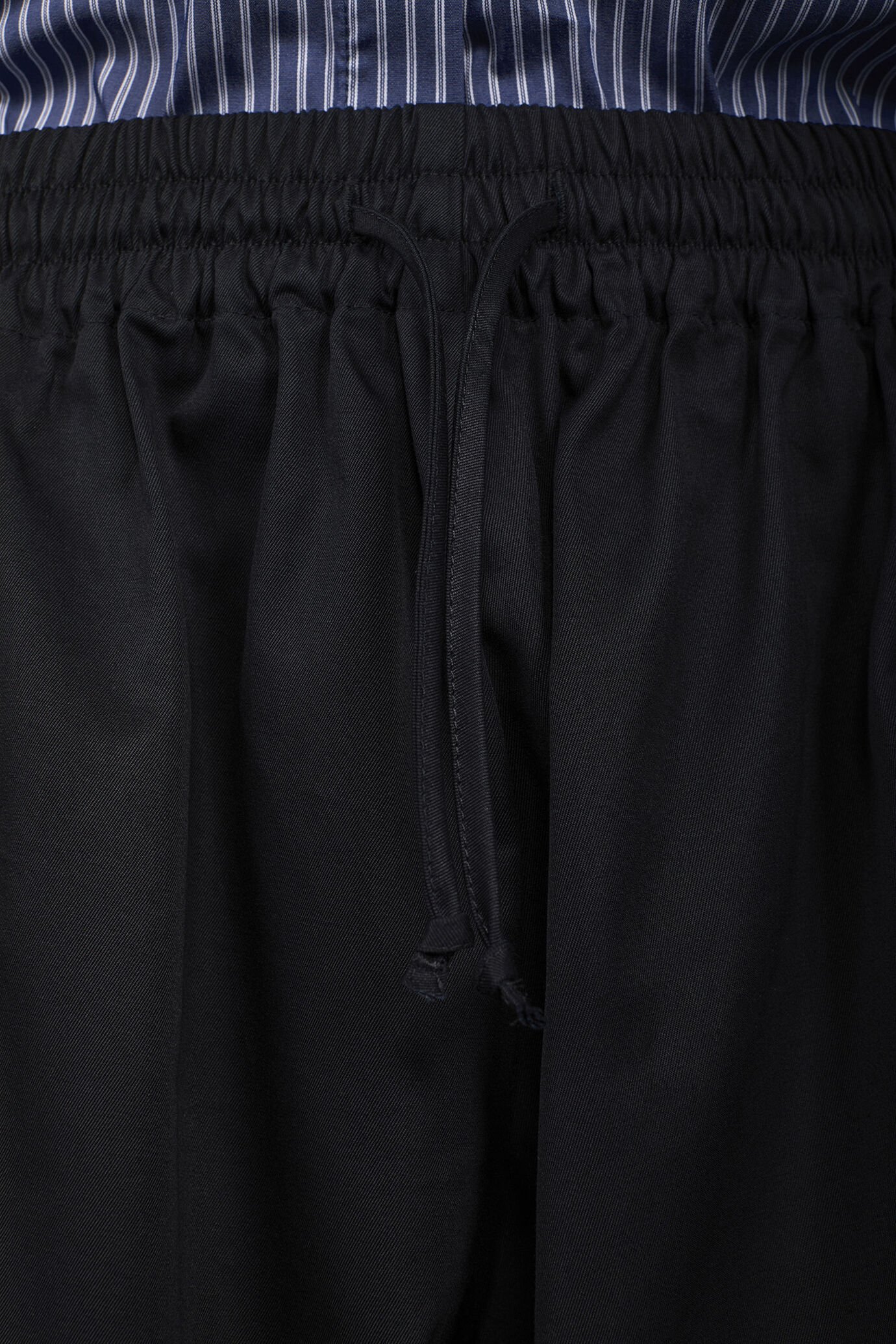Bermuda long pour femme avec taille élastique 100 % coton image number 3