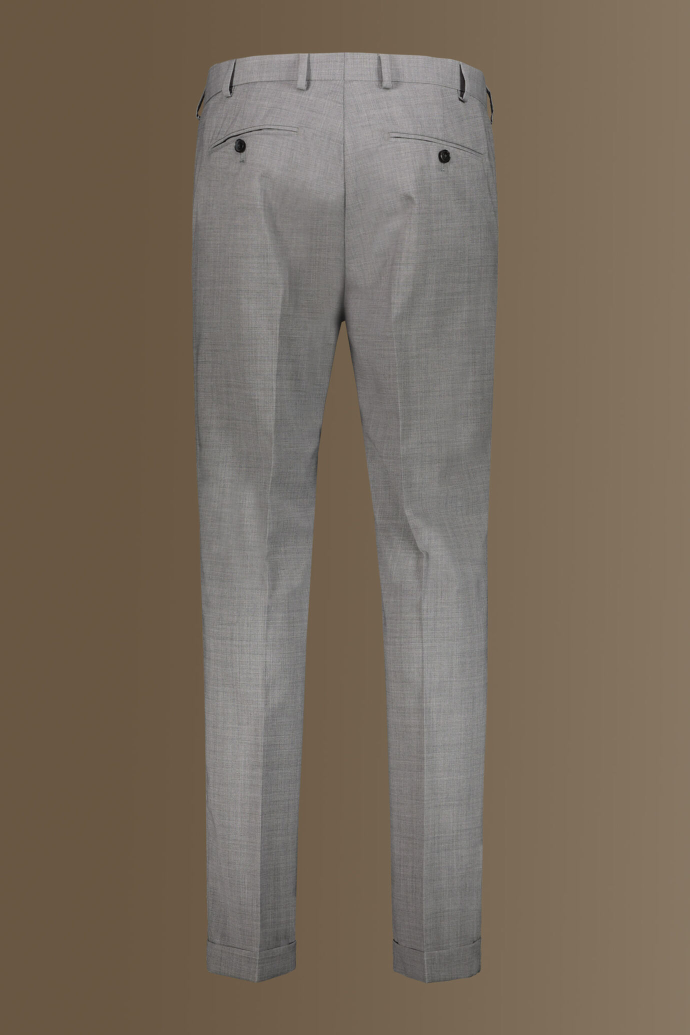 Single breasted suit trousers with turn up image number 8