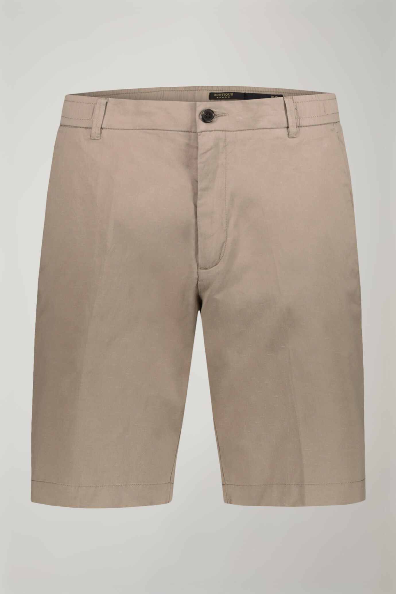 Bermuda with elastic on waist