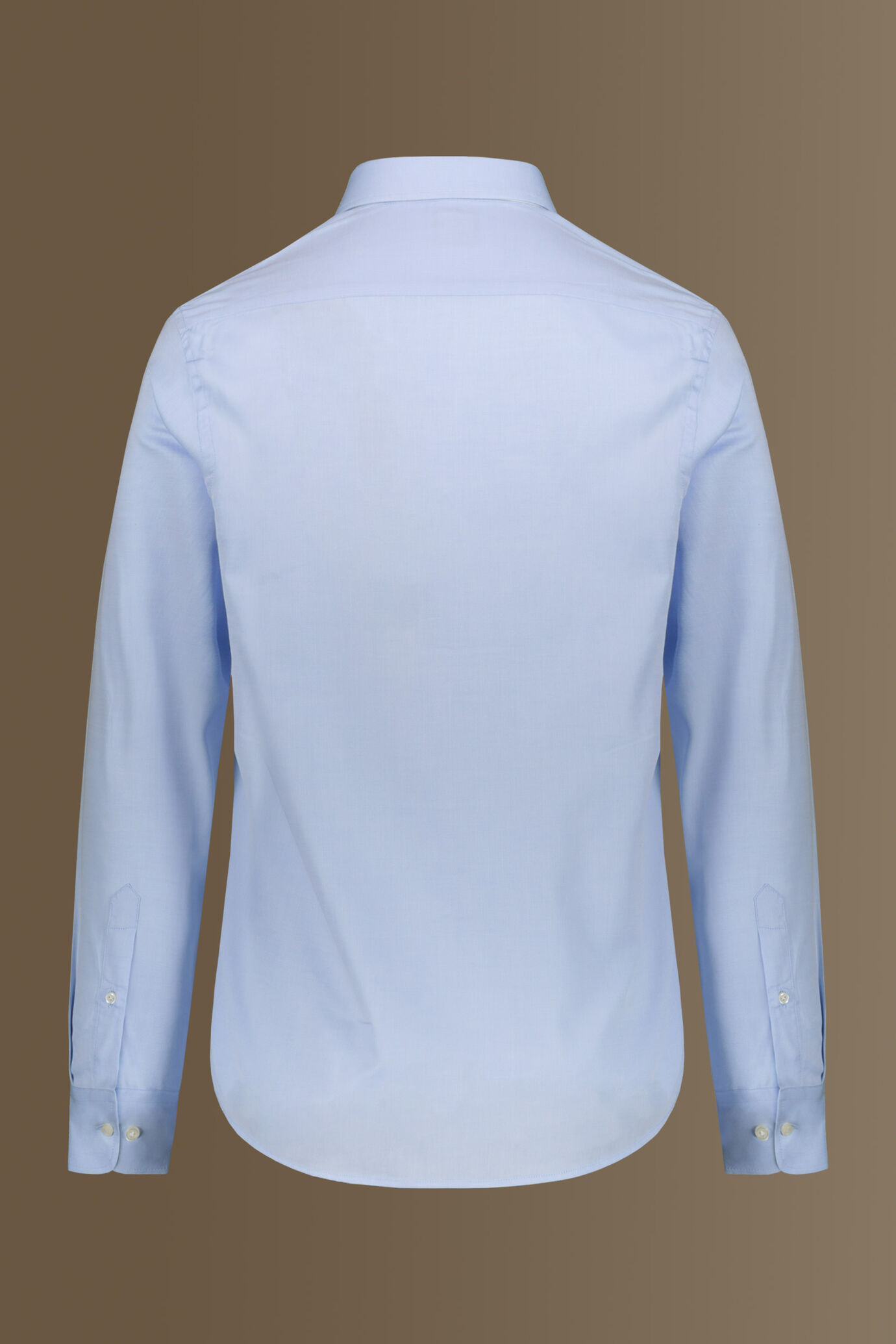 Classic shirt french collar herringbone fabric image number 4