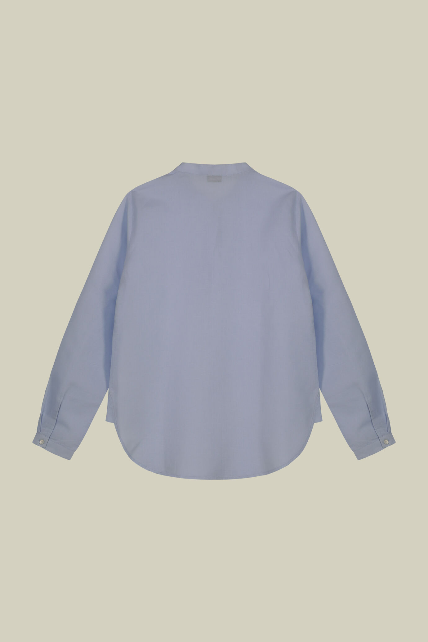 Camicia donna regular fit con collo coreano image number 5