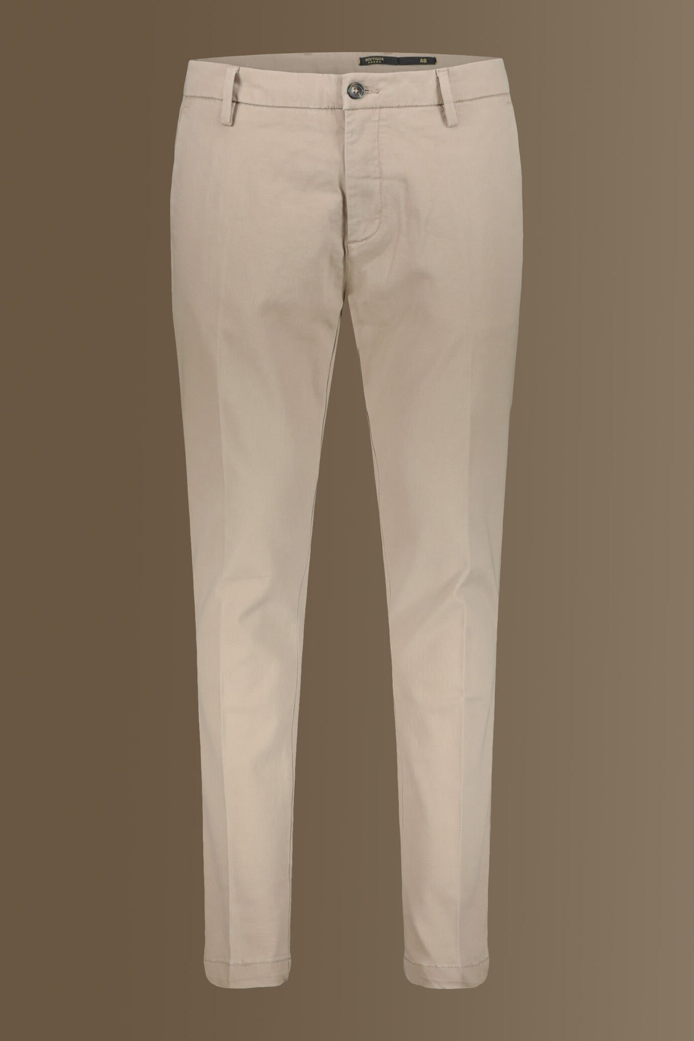 Classic chino trousers twill stretch construction image number 4