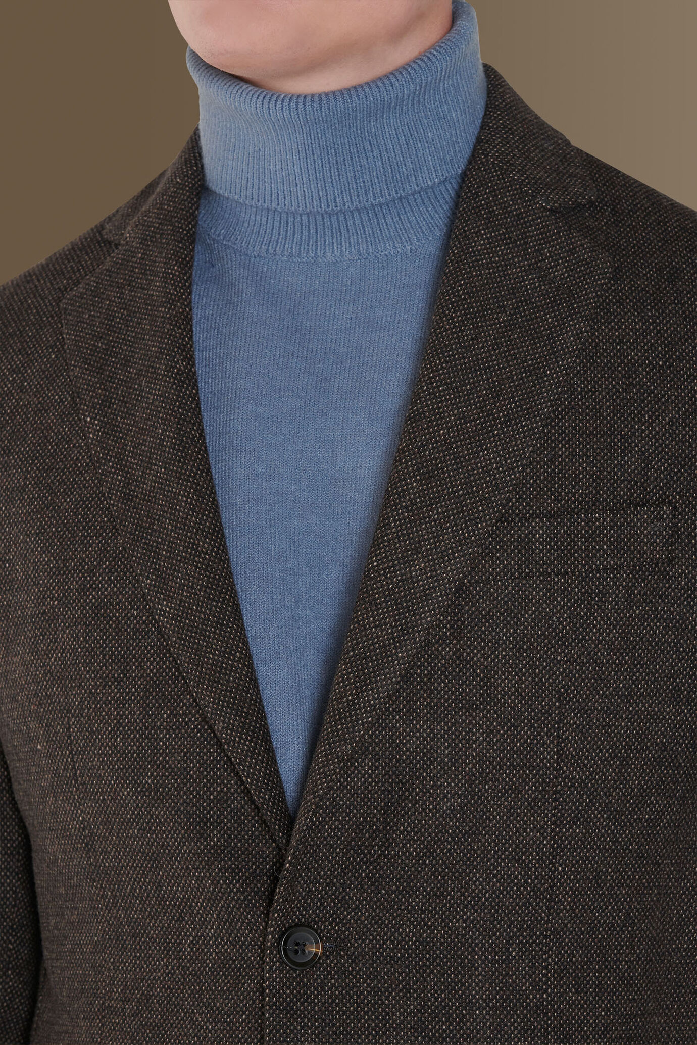 Giacca monopetto tessuto occhio di pernice image number 4