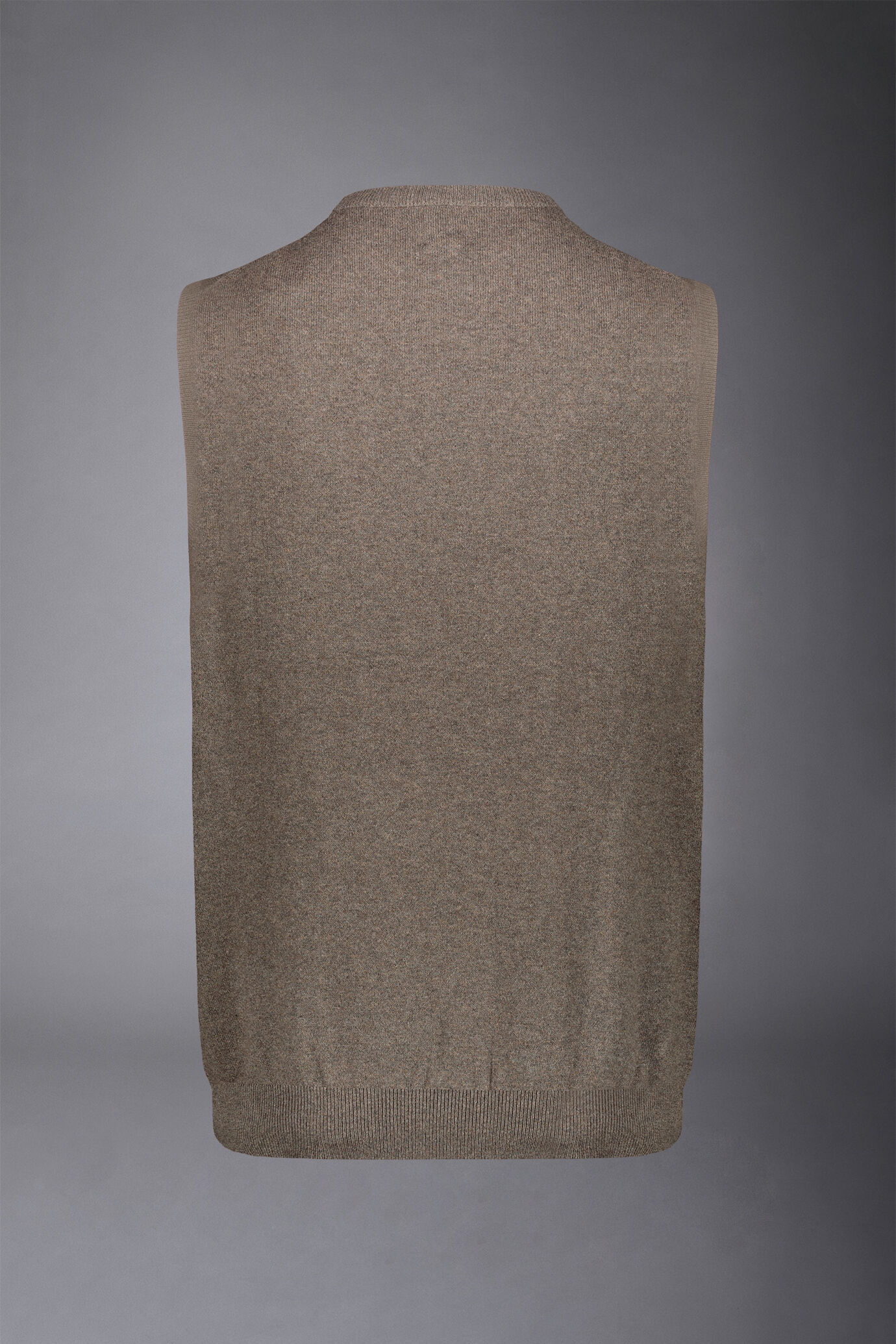 Gilet uomo girocollo lana e cotone image number 5