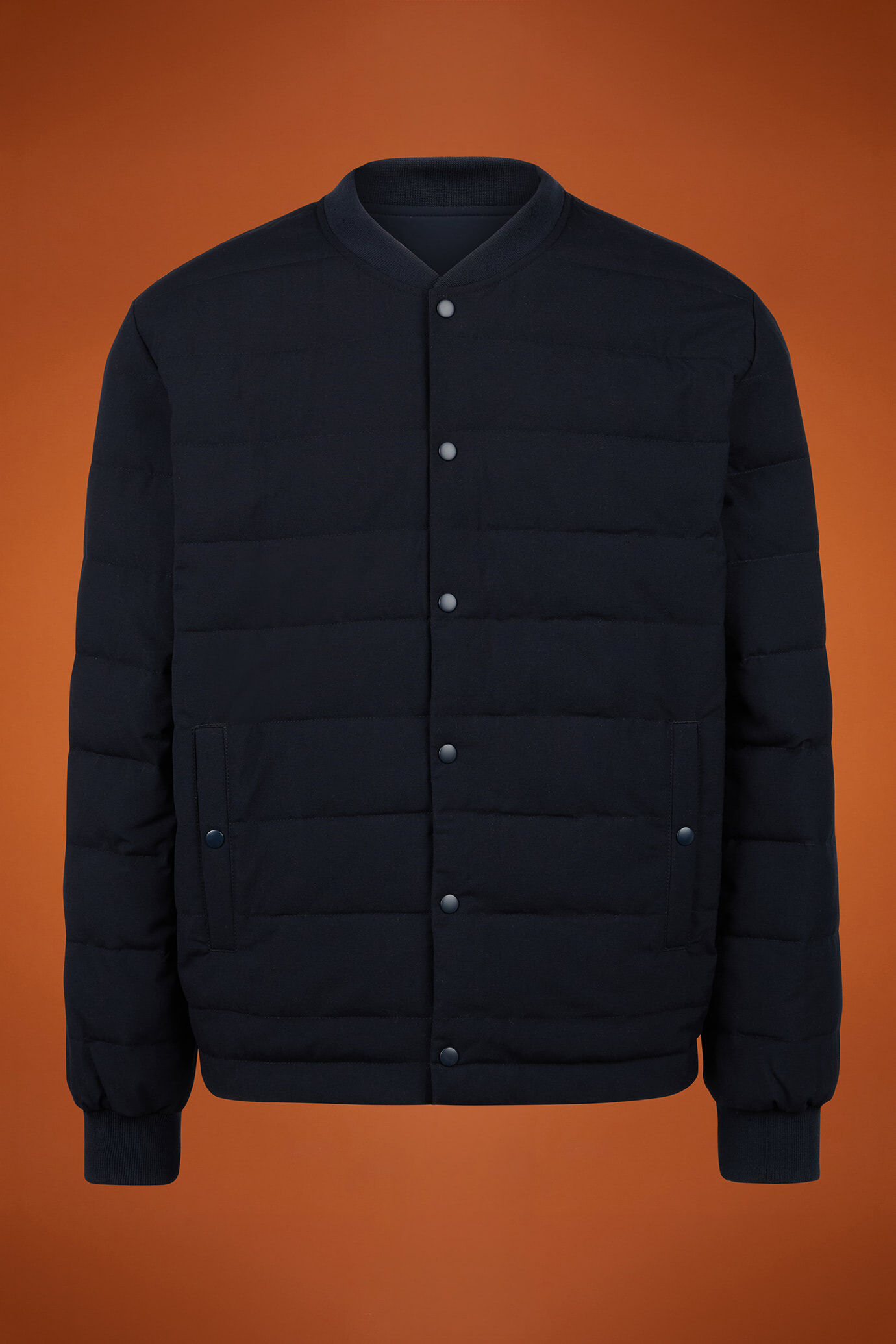 Men's Reversible Padded Down Jacket in a comfort fit image number 4