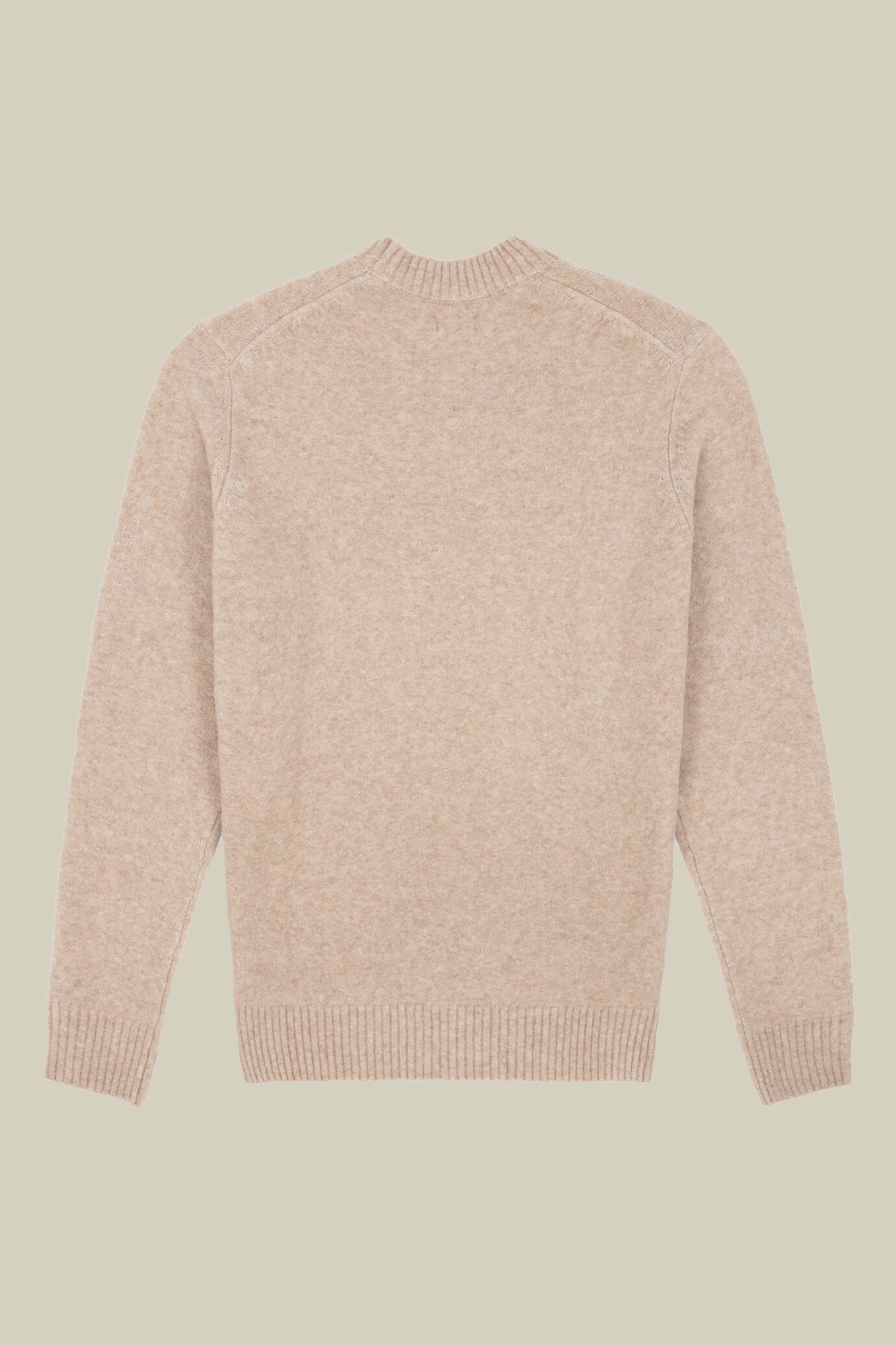 Herrenpullover mit rundem Halsausschnitt reguläre Passform image number 2