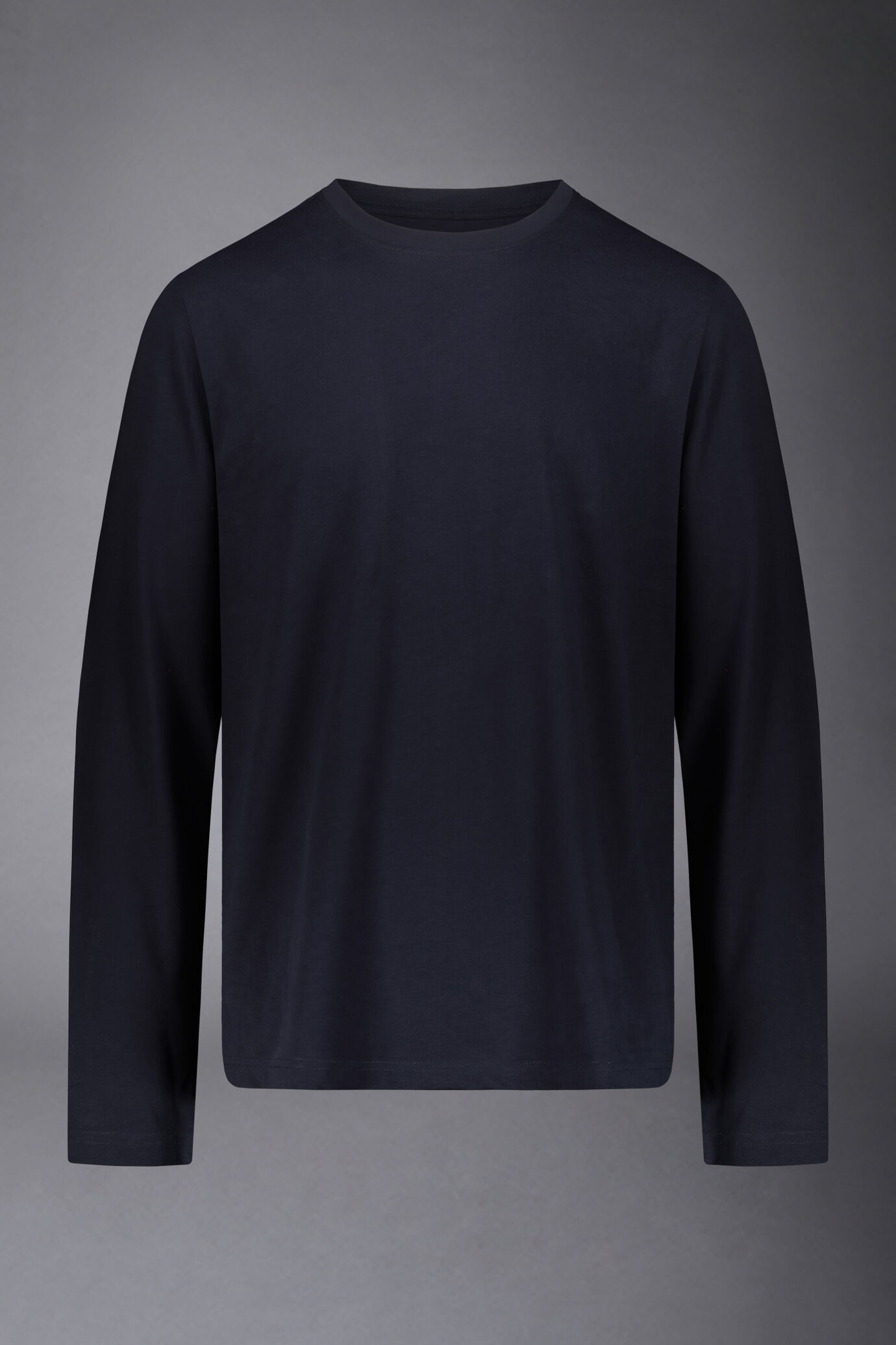 Men's solid-color pajamas in pure cotton image number 3