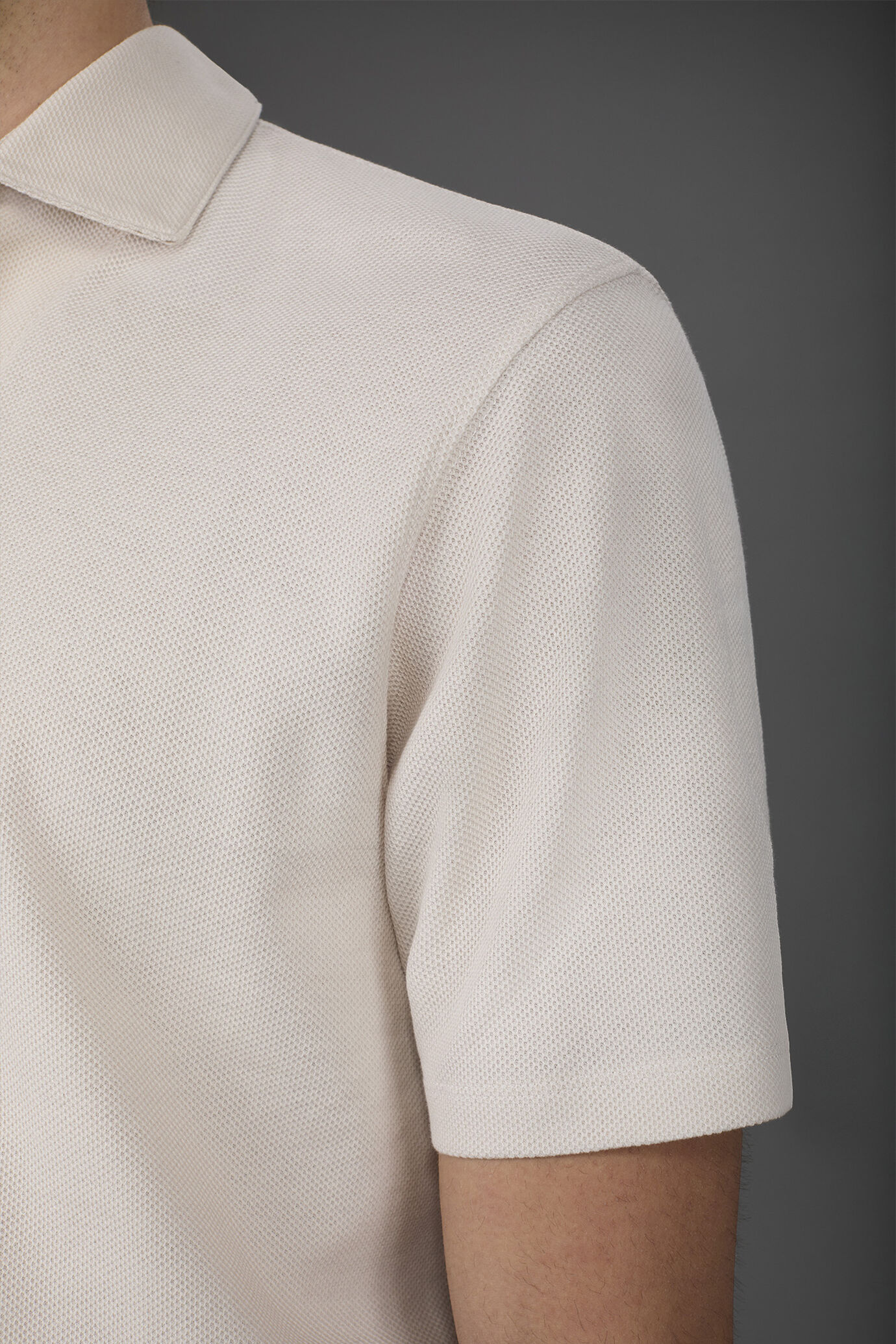 Polo uomo manica corta in 100% cotone giro inglese image number 3