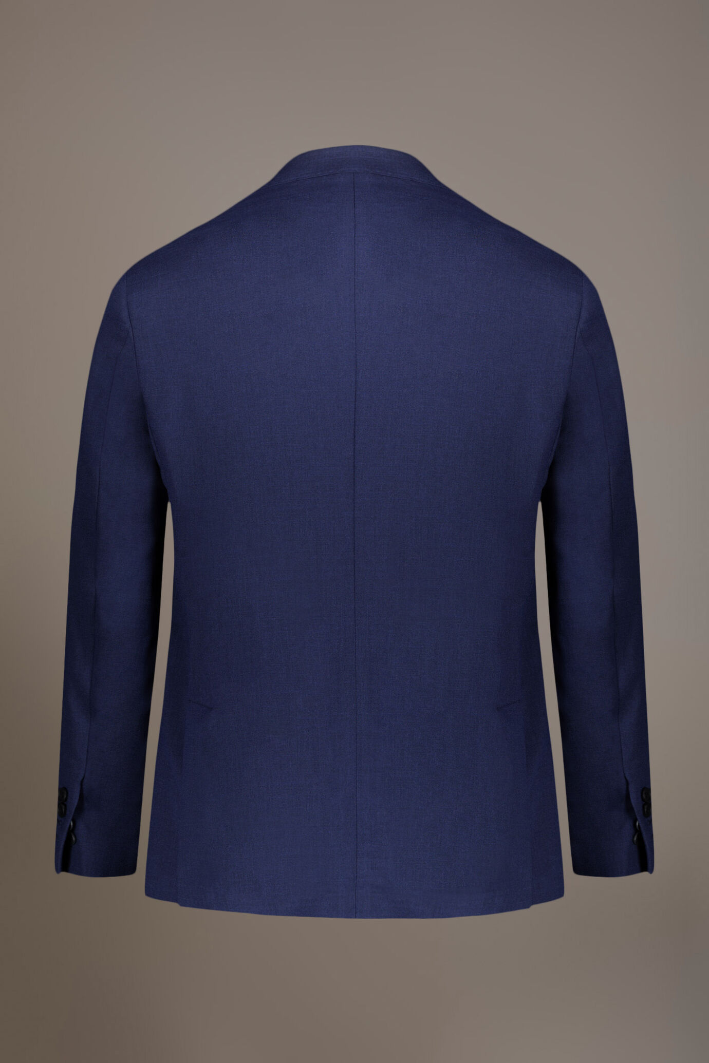 Regular fit single-breasted suit in grisaille fabric image number 5