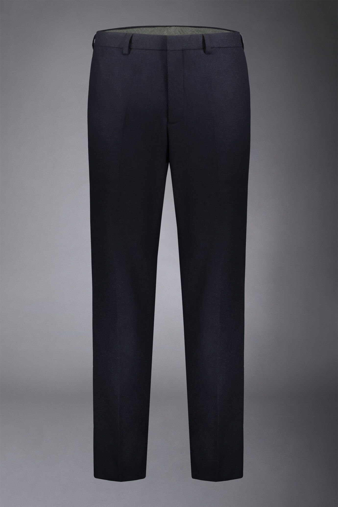 Pantalone uomo senza pinces misto lana image number 4