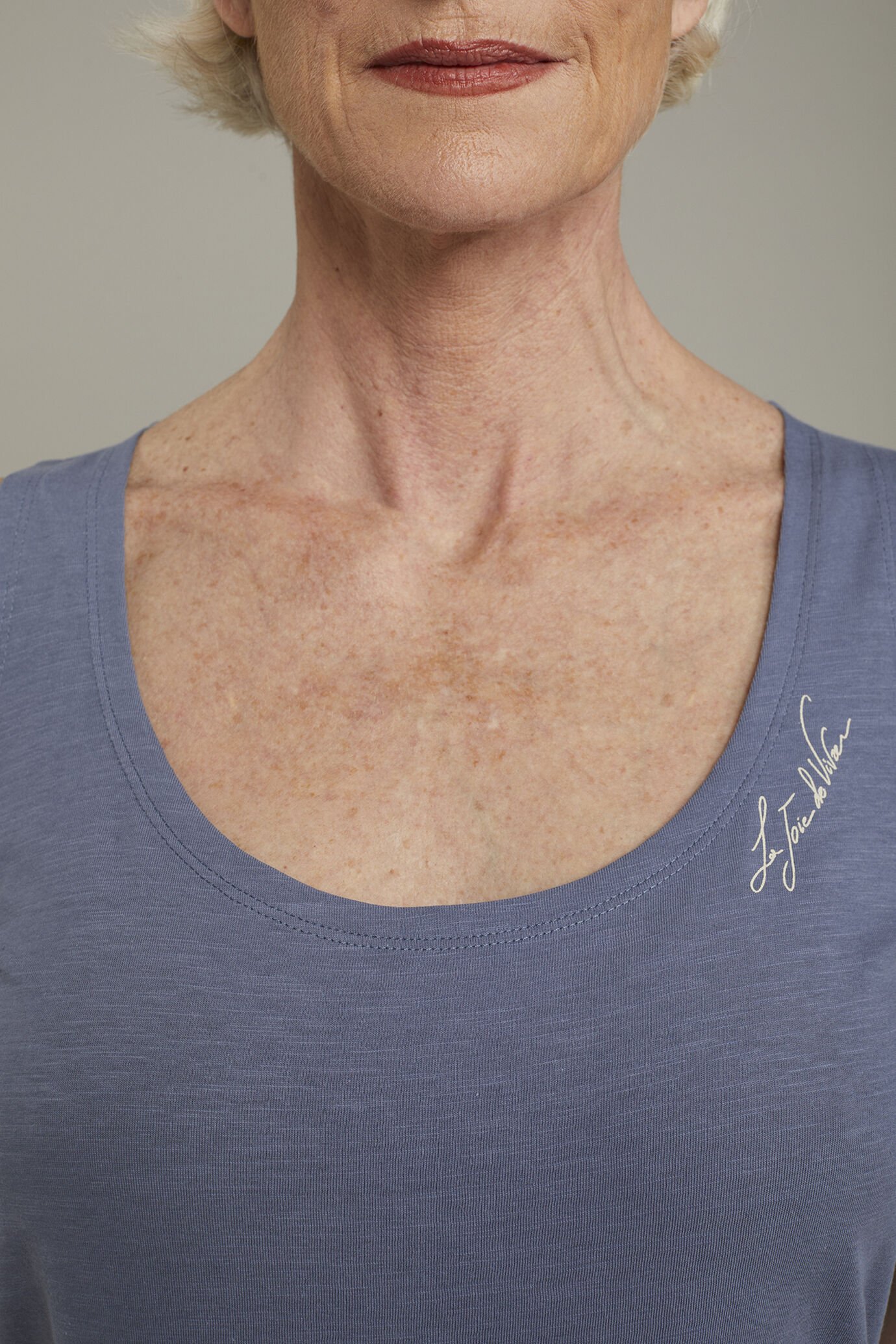 Damen-Tanktop aus 100 % Baumwolle in normaler Passform image number 3