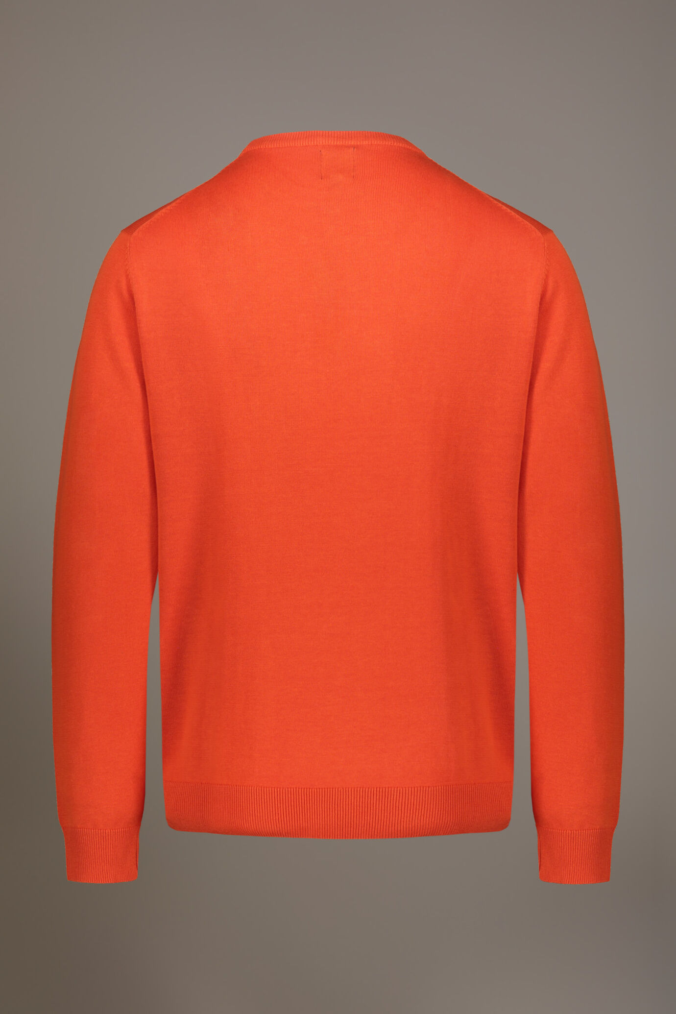 Round neck sweater 100% cotton image number 5