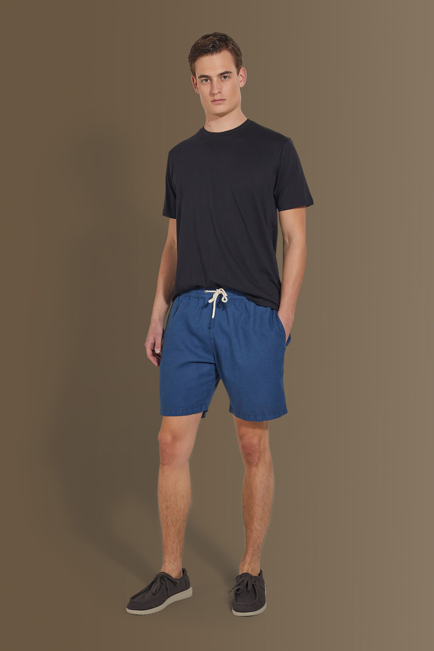 Swimsuit blended linen solid colour image number 0