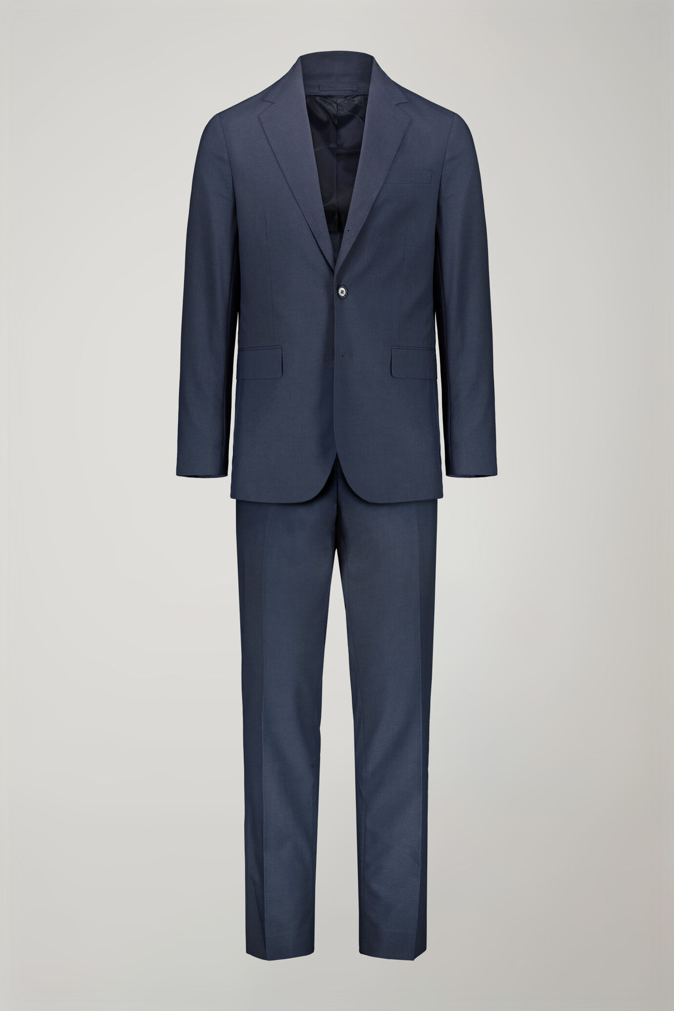 Abito uomo monopetto tinta unita regular fit image number 10