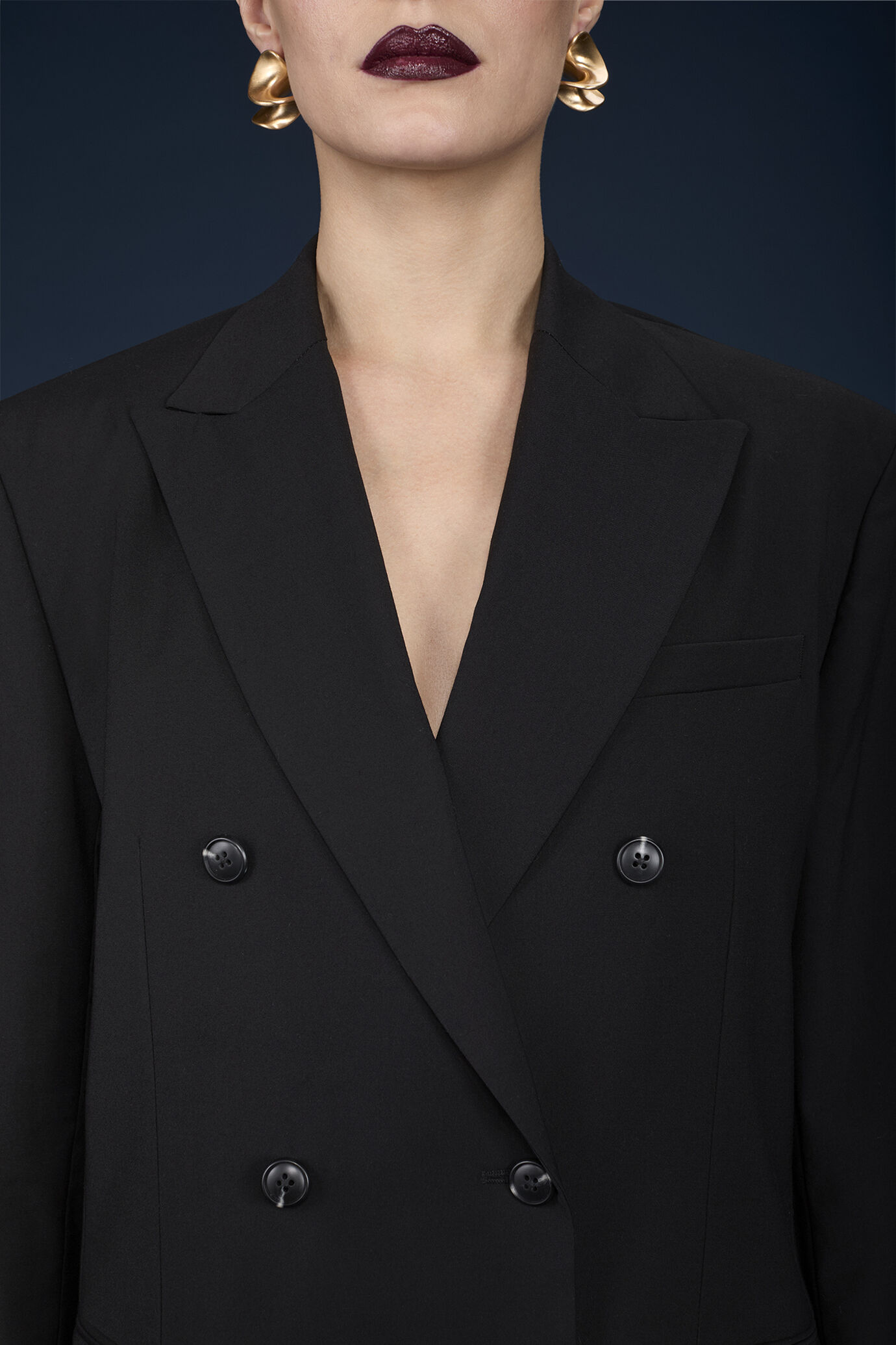 Giacca donna doppiopetto regular fit image number 2