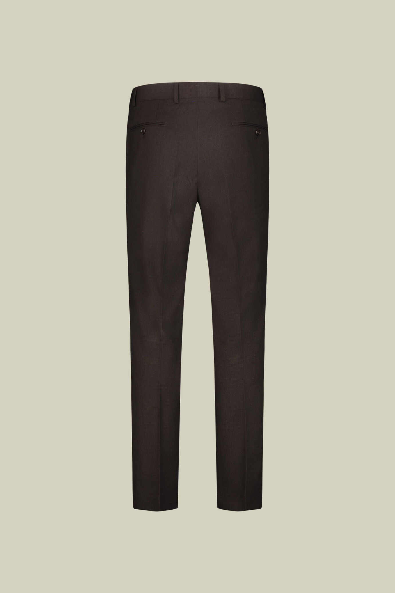 Costume homme crois&eacute; simple en motif Prince de Galles coupe classique image number 7