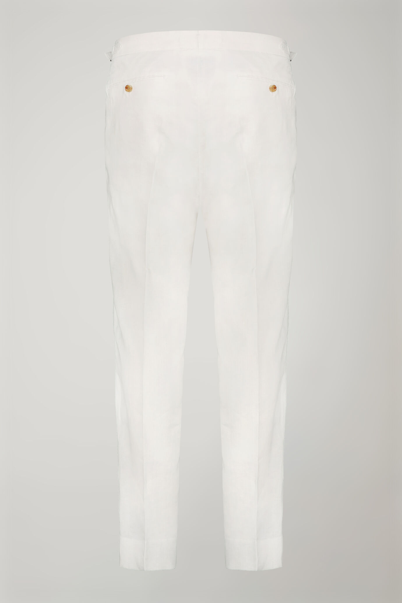 Abito uomo doppiopetto 100% lino regular fit image number 7