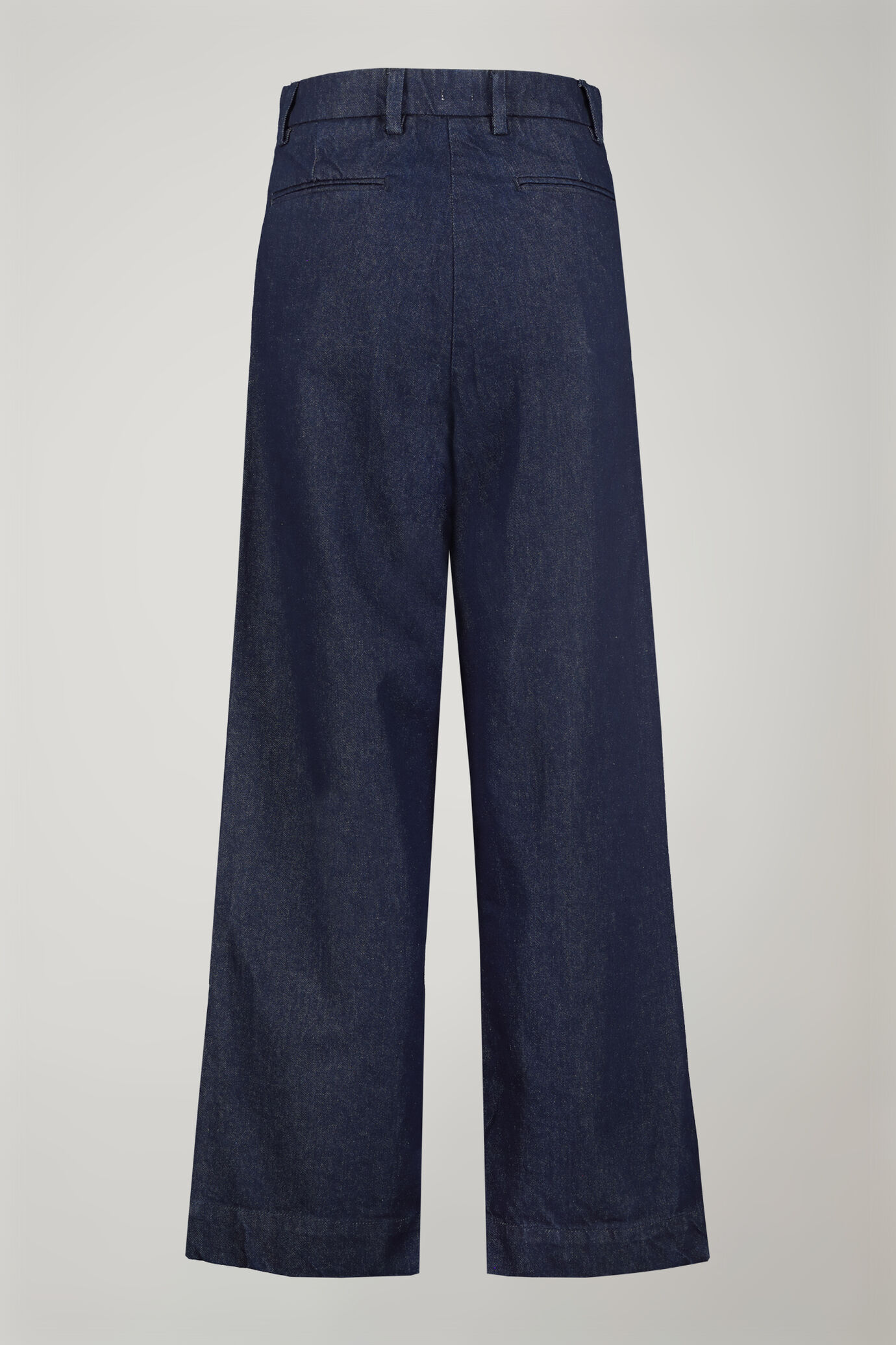 Pantalone donna in denim regular fit image number 5